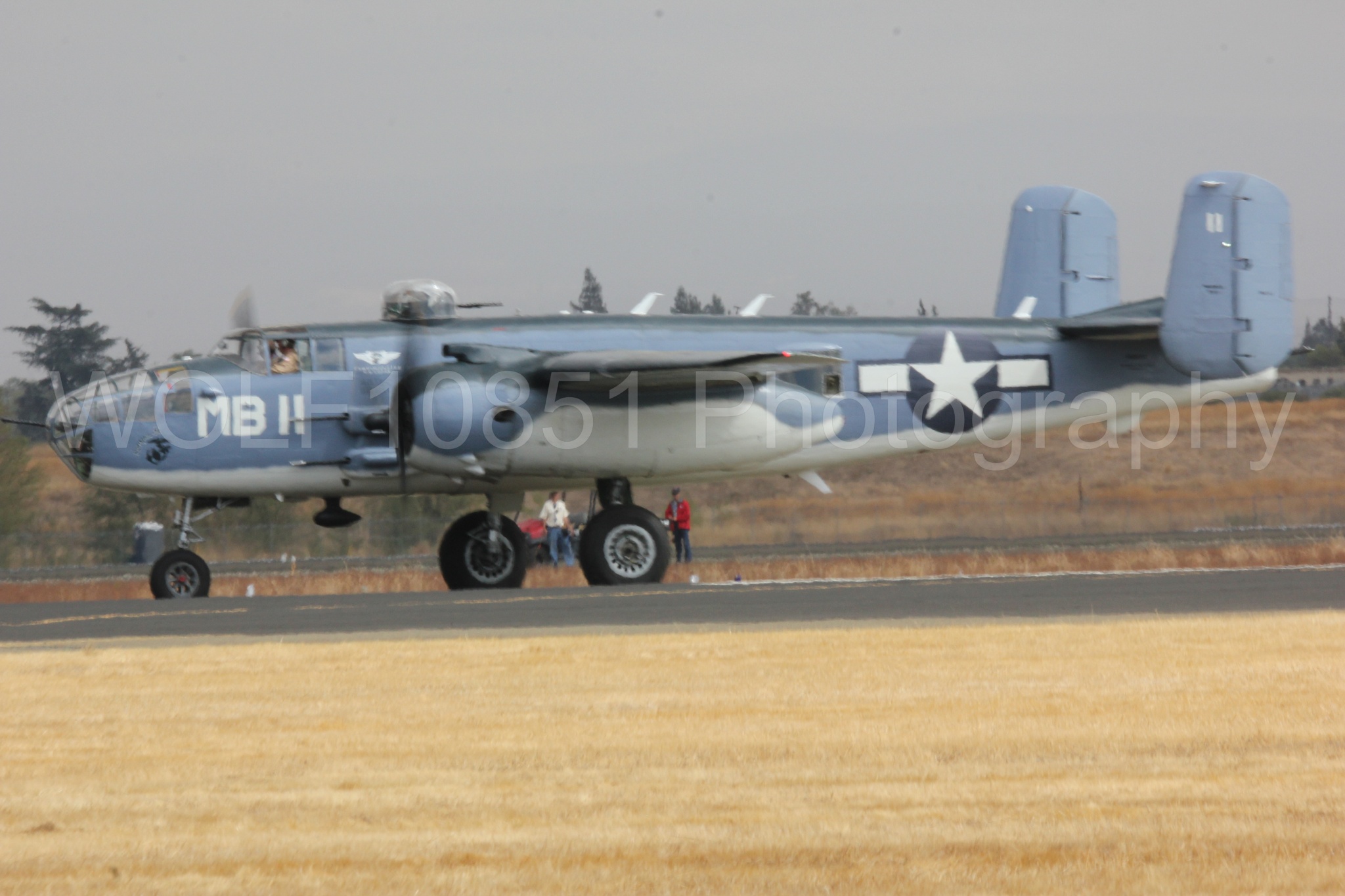 Aviation photography by WOLF10851 featuring California Capital Airshow 2016, Semper Fi, PBJ-1J.