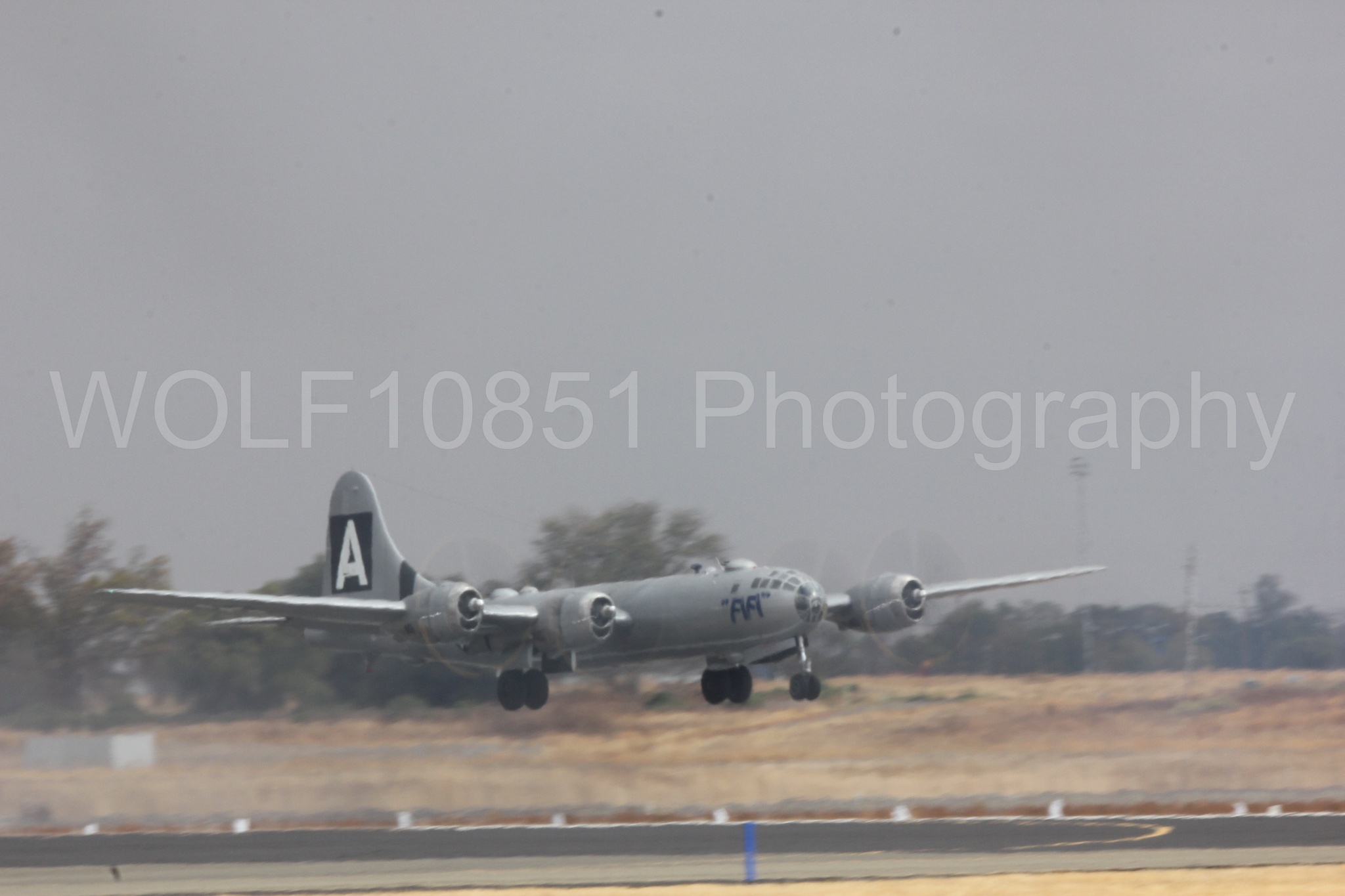 Aviation photography by WOLF10851 featuring California Capital Airshow 2016, B-29 SuperFortress, FIFI.