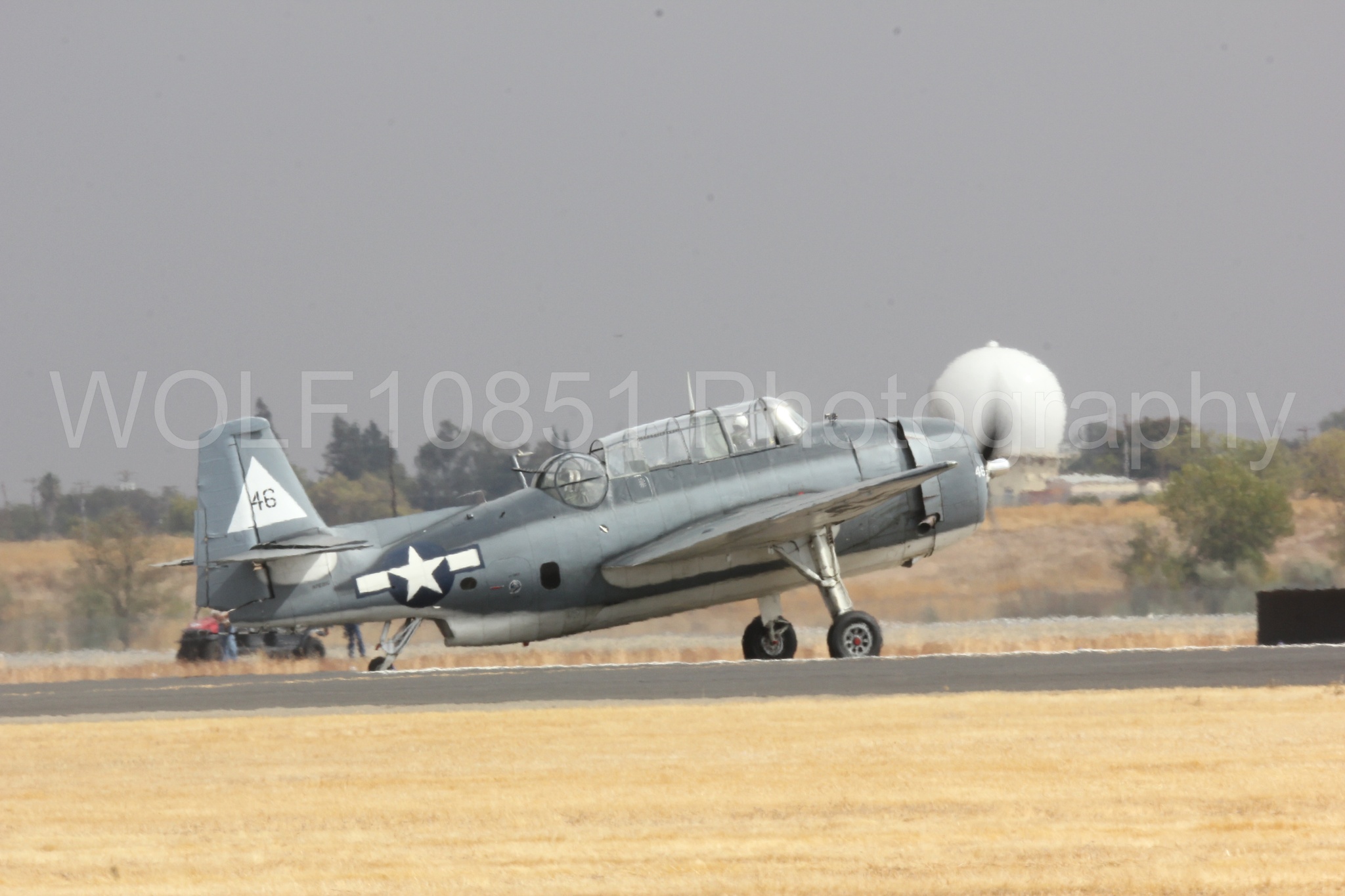 Aviation photography by WOLF10851 featuring TBM-3E Avenger, California Capital Airshow 2016, Grumman TBF Avenger.