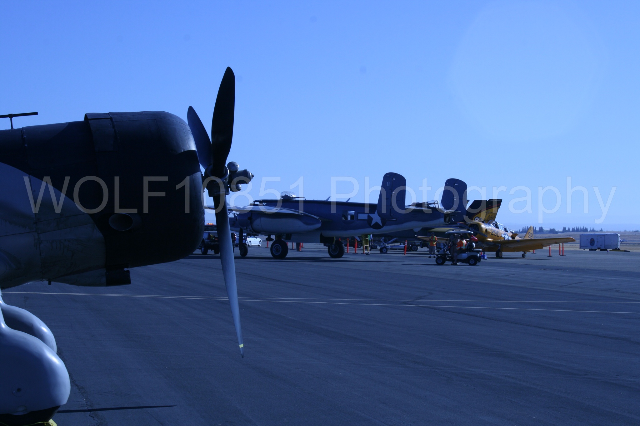 Aviation photography by WOLF10851 featuring Static Display, California Capital Airshow 2016, Semper Fi, PBJ-1J.