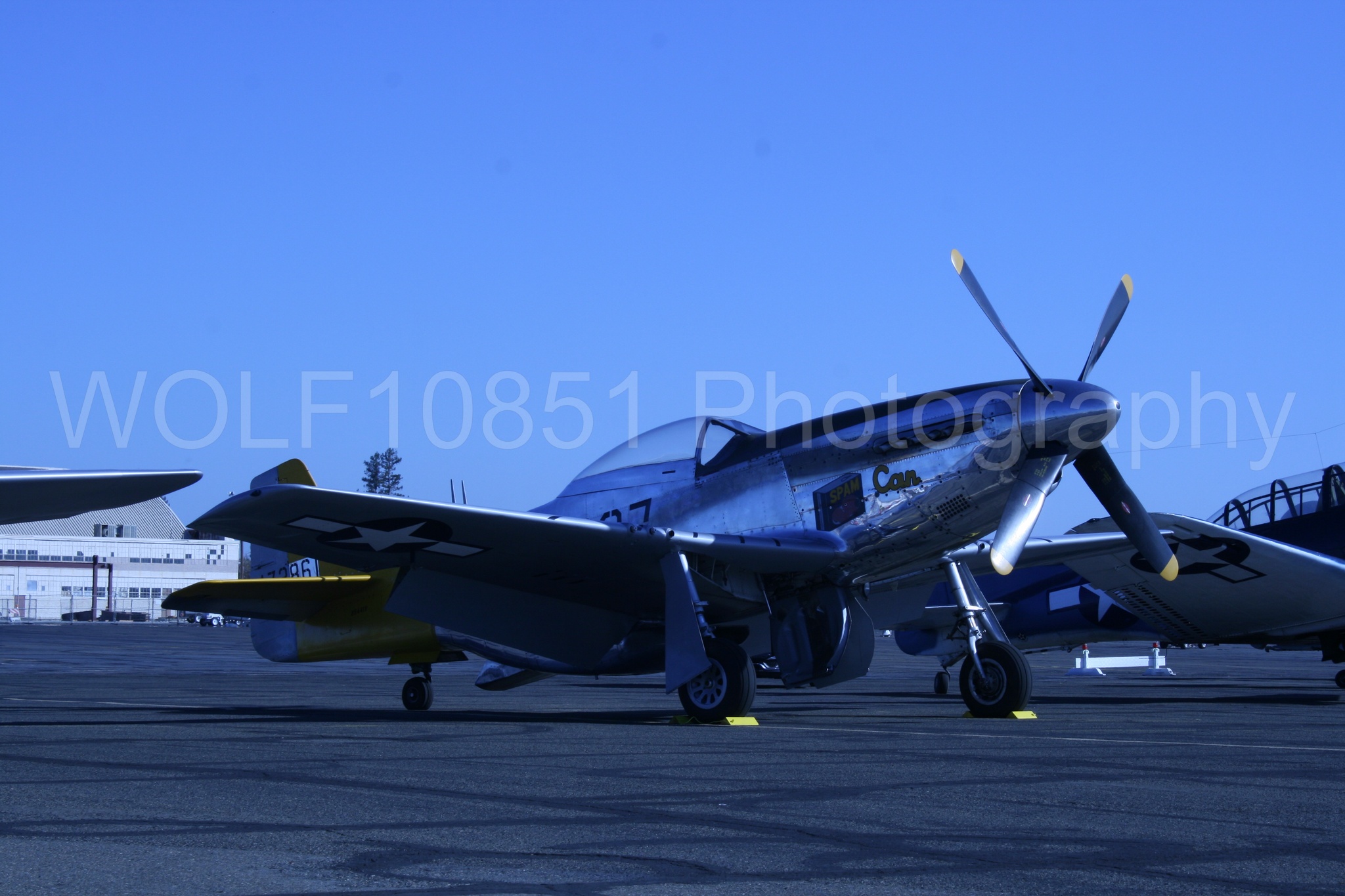 Aviation photography by WOLF10851 featuring Static Display, P-51 Mustang, California Capital Airshow 2016, Spam Can, Dolly.