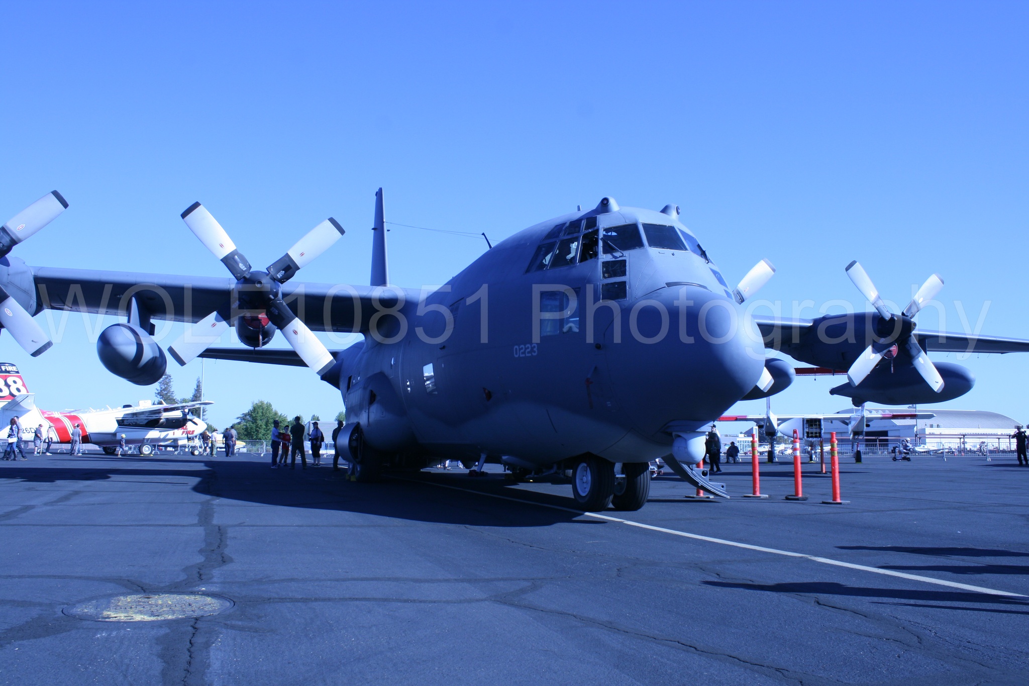 Aviation photography by WOLF10851 featuring Static Display, C-130 Hercules, California Capital Airshow 2016.