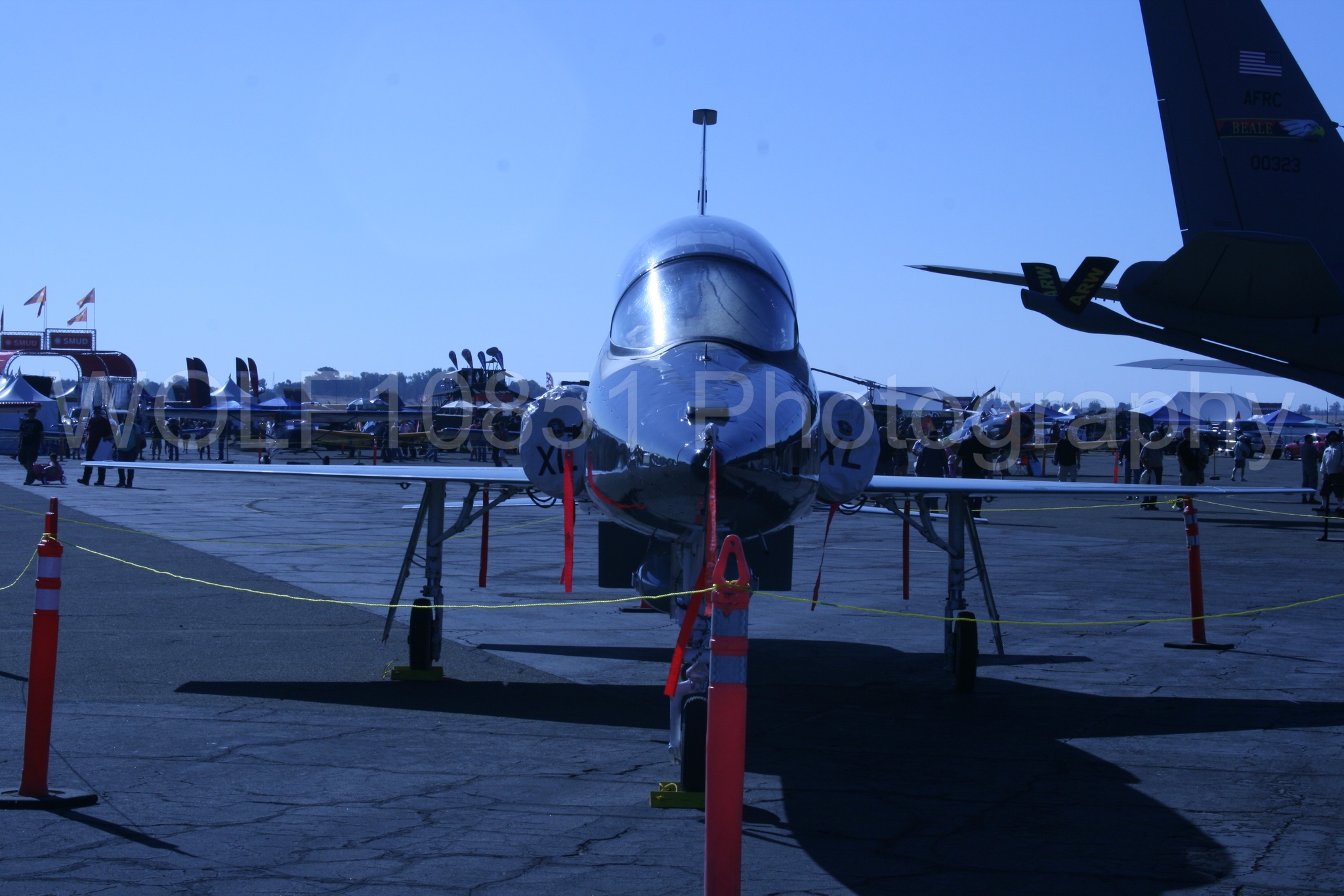 Aviation photography by WOLF10851 featuring Static Display, T-38 Talon, California Capital Airshow 2016.