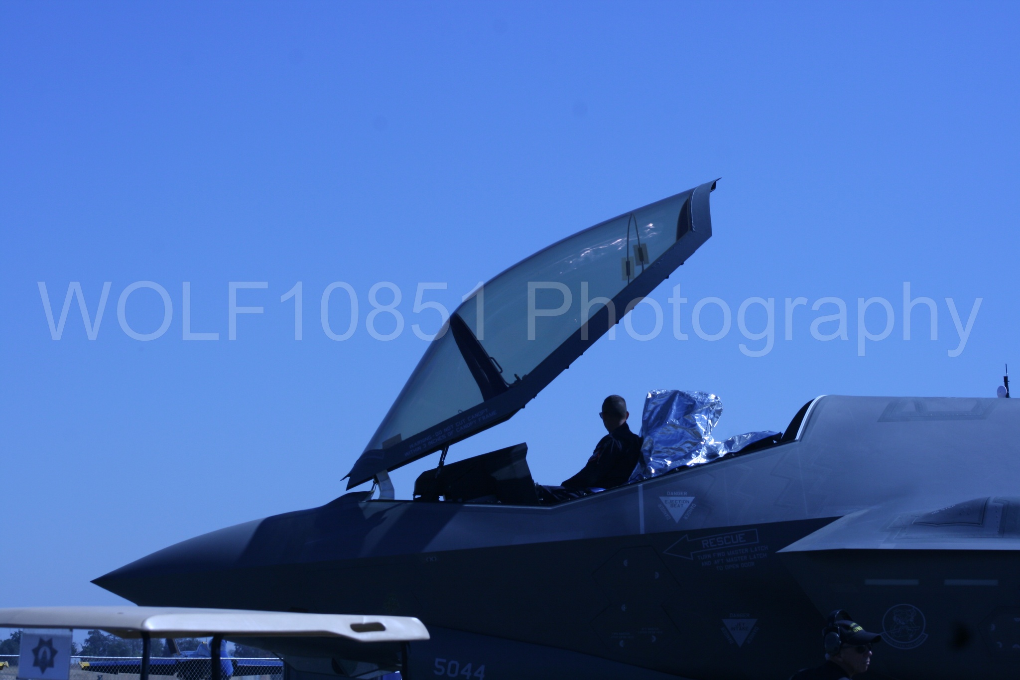 Aviation photography by WOLF10851 featuring Static Display, F-35 Lightning 2, California Capital Airshow 2016.