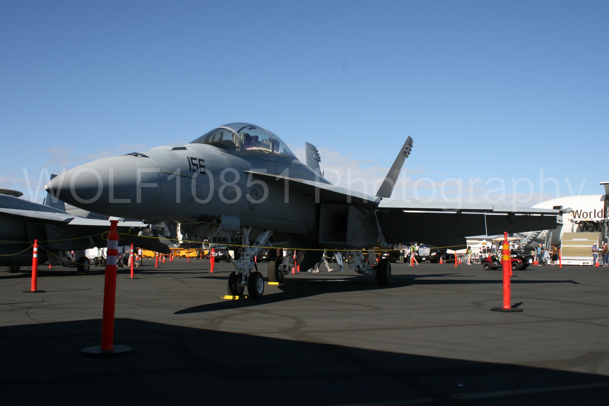 Aviation photography by WOLF10851 featuring FA-18 Super Hornet, Static Display, California Capital Airshow 2016.