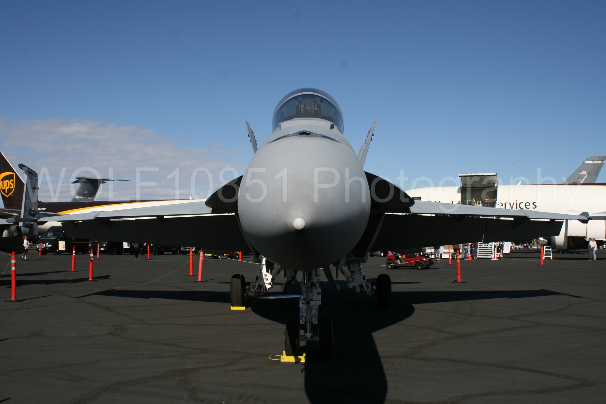 Aviation photography by WOLF10851 featuring FA-18 Super Hornet, Static Display, California Capital Airshow 2016.