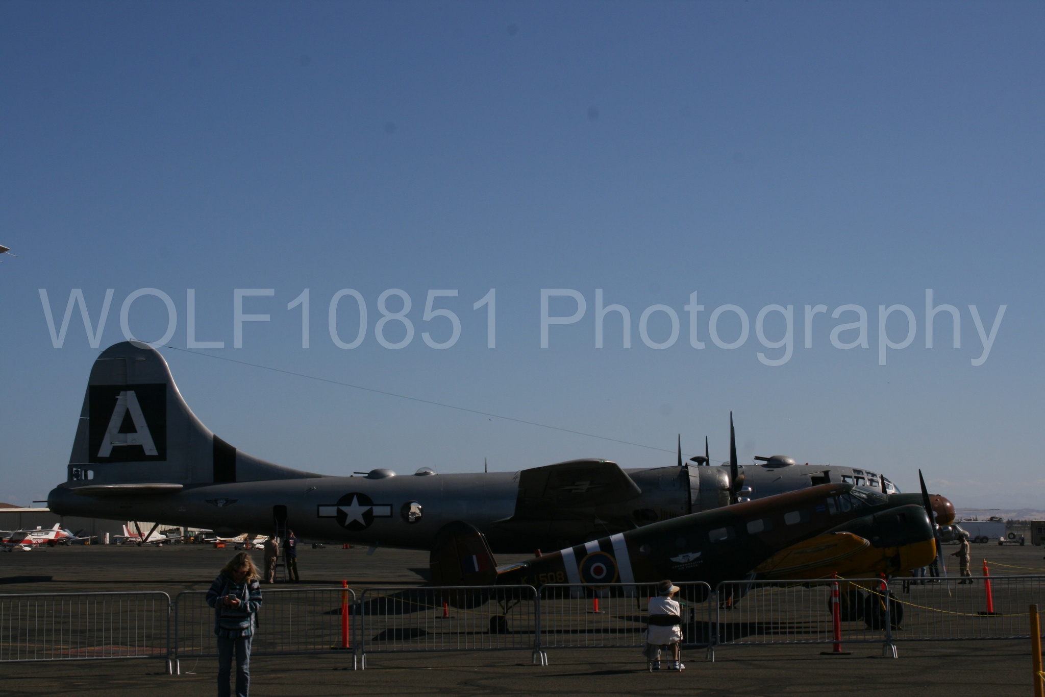 Aviation photography by WOLF10851 featuring Static Display, California Capital Airshow 2016, B-29 SuperFortress, FIFI.