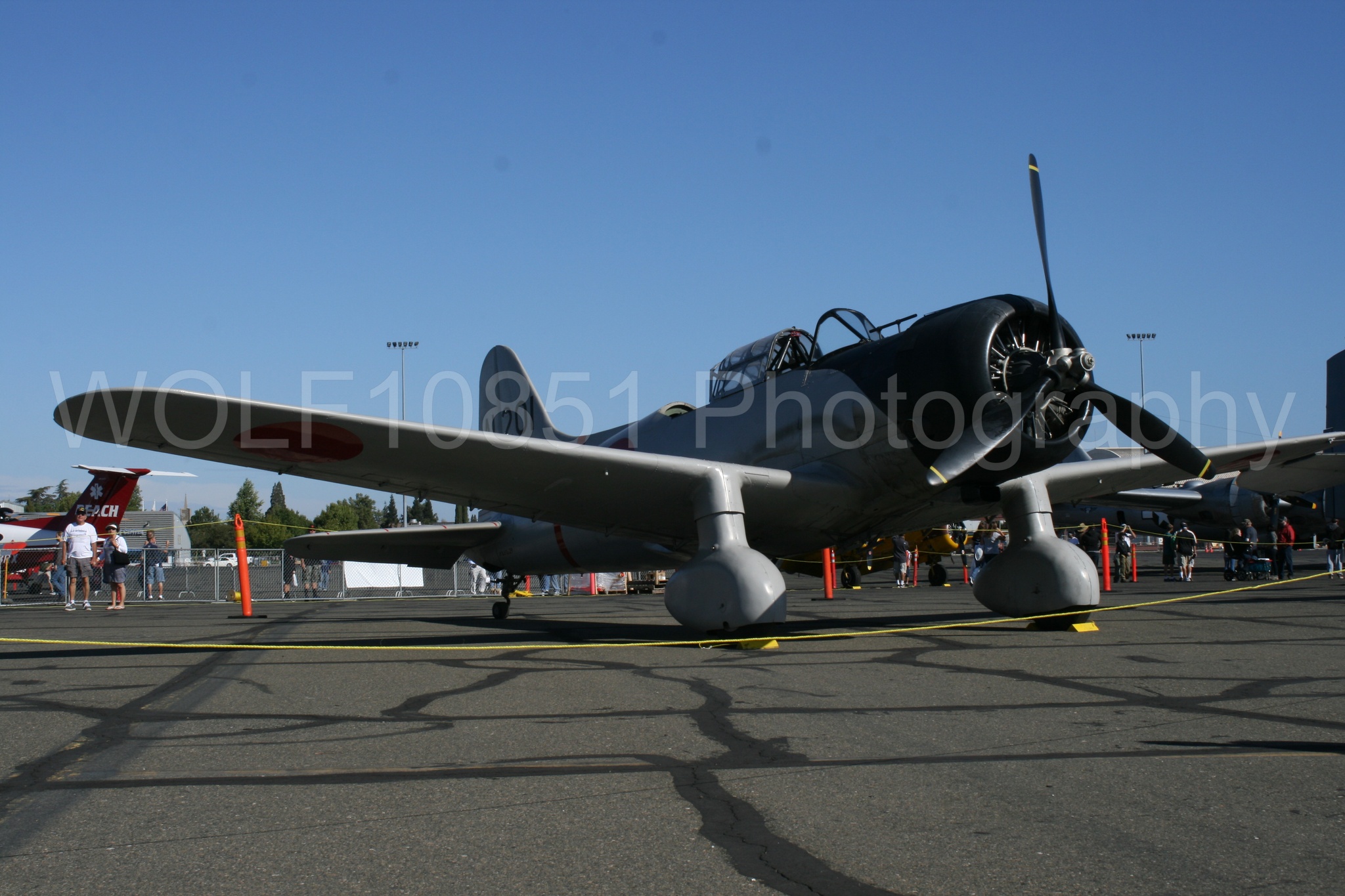 Aviation photography by WOLF10851 featuring Static Display, Vultee BT-13, California Capital Airshow 2016.