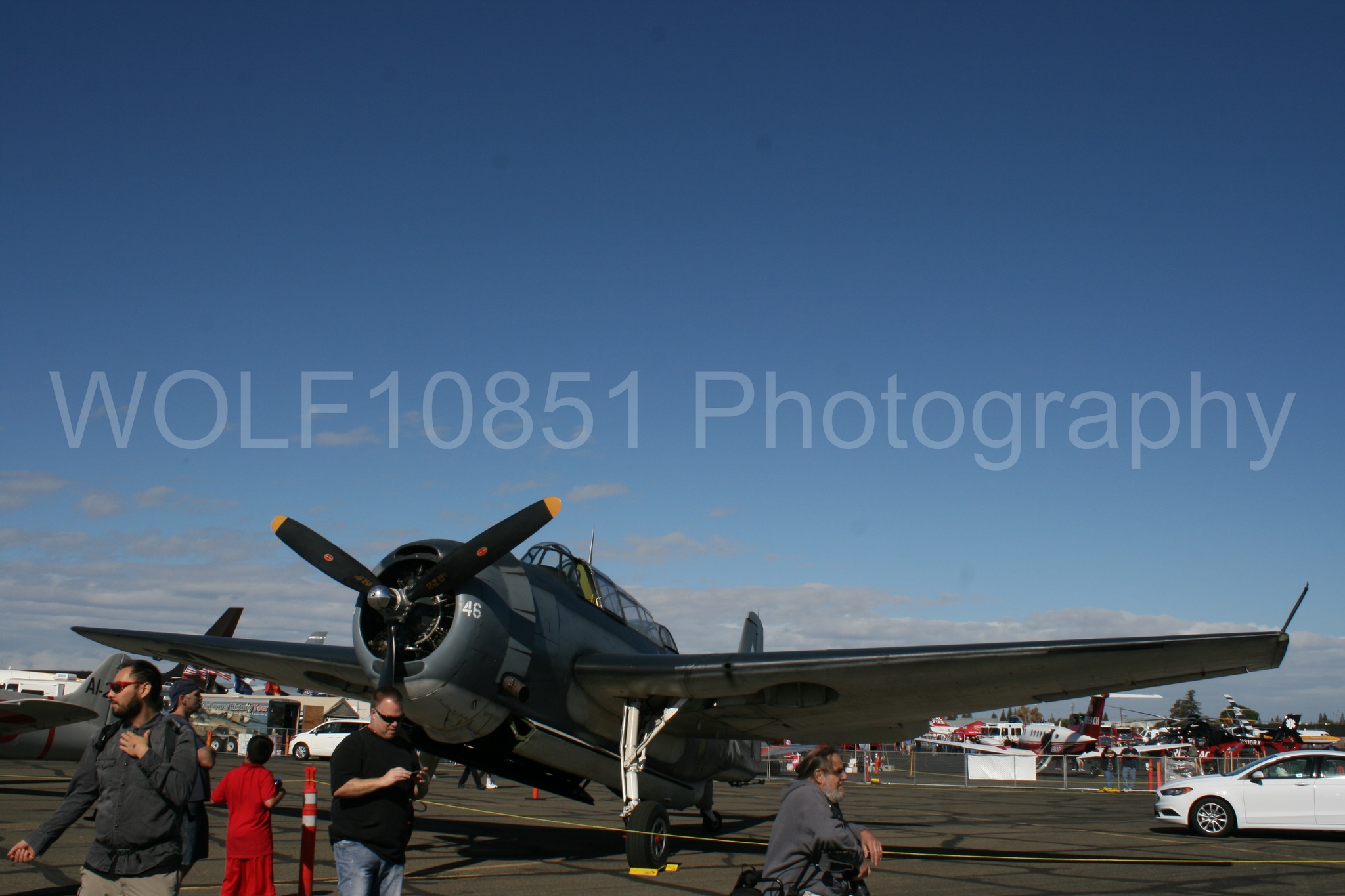 Aviation photography by WOLF10851 featuring Static Display, California Capital Airshow 2016, Grumman TBF Avenger.