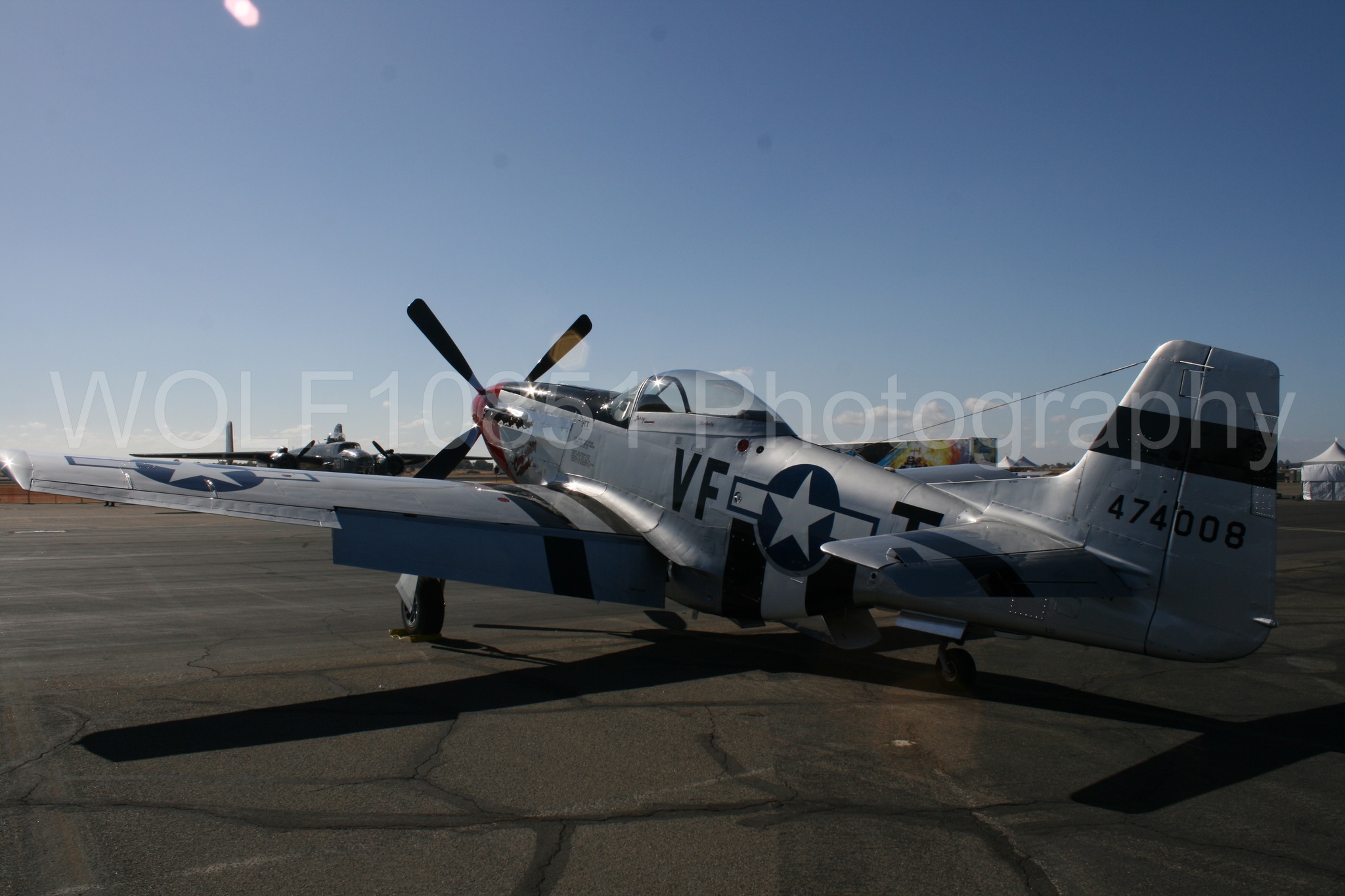 Aviation photography by WOLF10851 featuring Static Display, P-51 Mustang, California Capital Airshow 2016, Comfortably Numb.