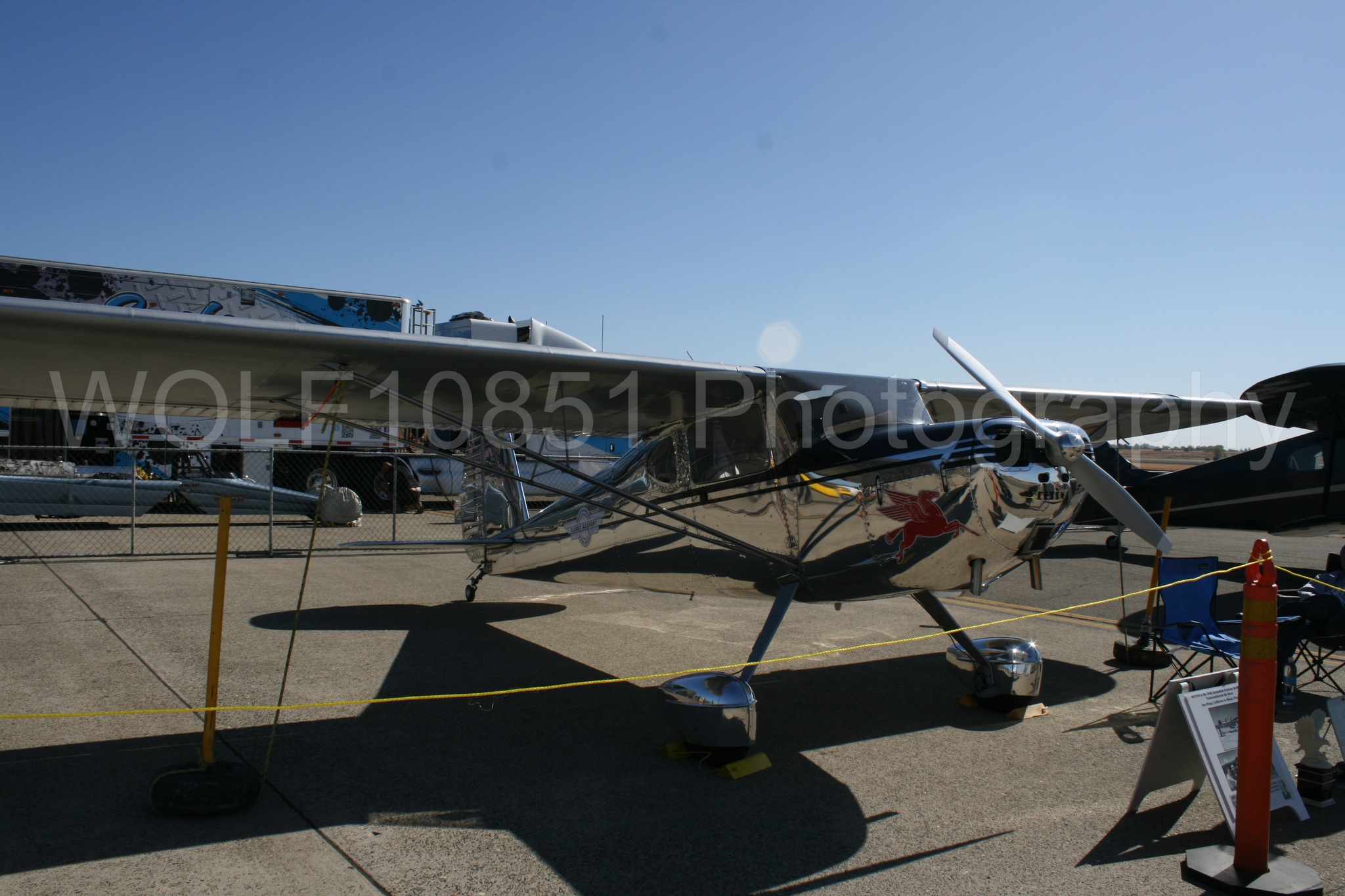 Aviation photography by WOLF10851 featuring Static Display, California Capital Airshow 2016, Cessna 140.