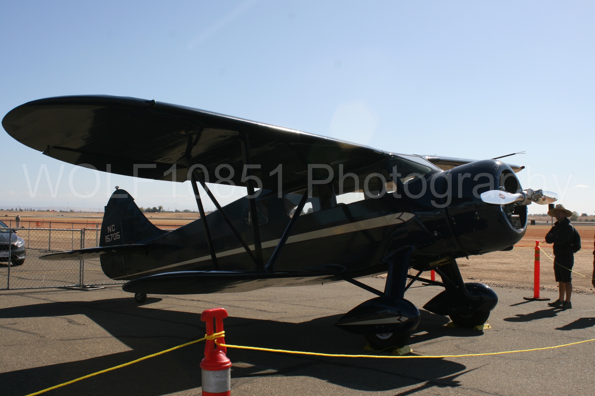 Aviation photography by WOLF10851 featuring Static Display, California Capital Airshow 2016, Waco YKQ-6.