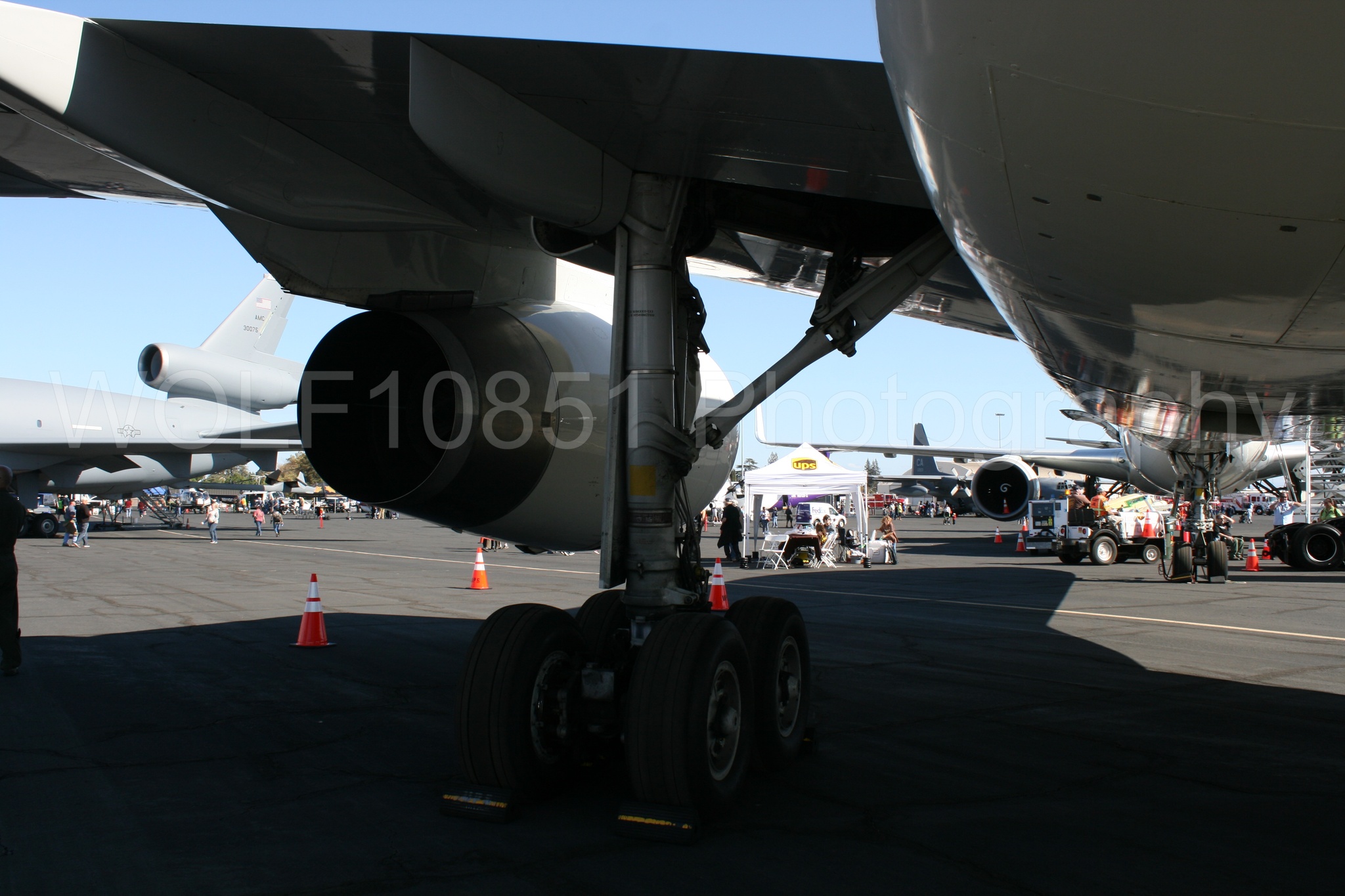 Aviation photography by WOLF10851 featuring Static Display, California Capital Airshow 2016, KC-10 Extender.
