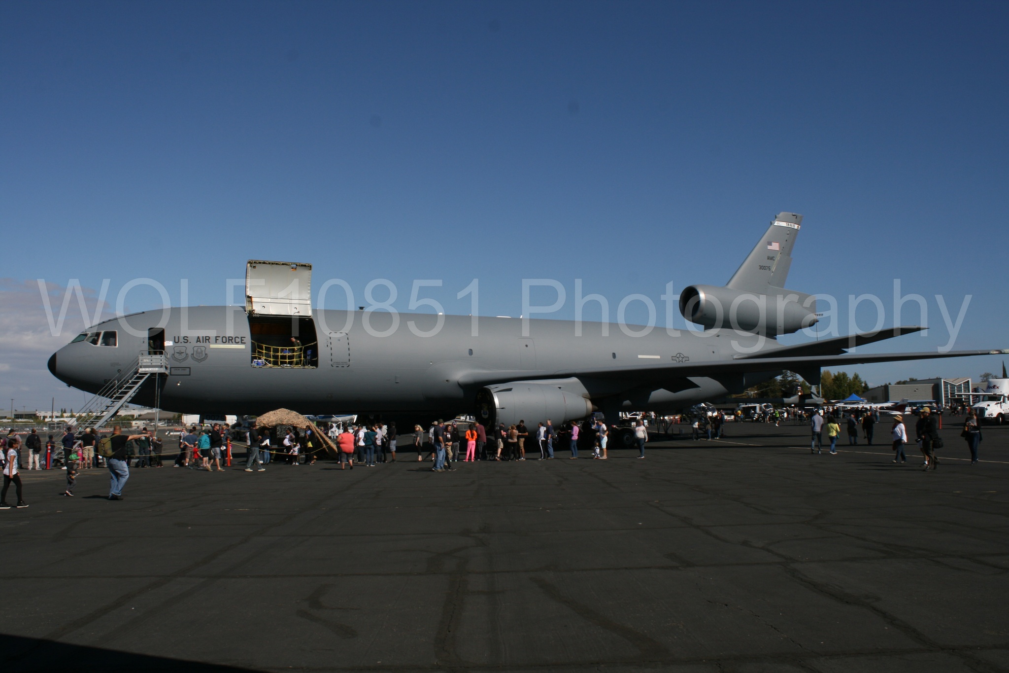 Aviation photography by WOLF10851 featuring Static Display, California Capital Airshow 2016, KC-10 Extender.