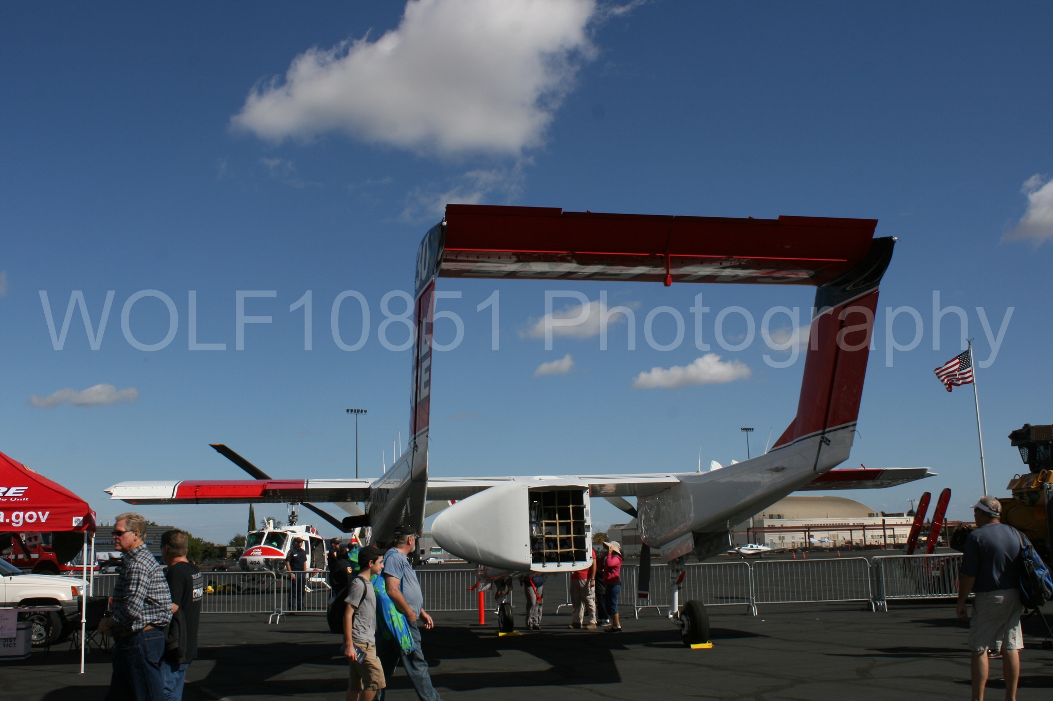 Aviation photography by WOLF10851 featuring Static Display, California Capital Airshow 2016, Cal Fire, OV-10 Bronco.