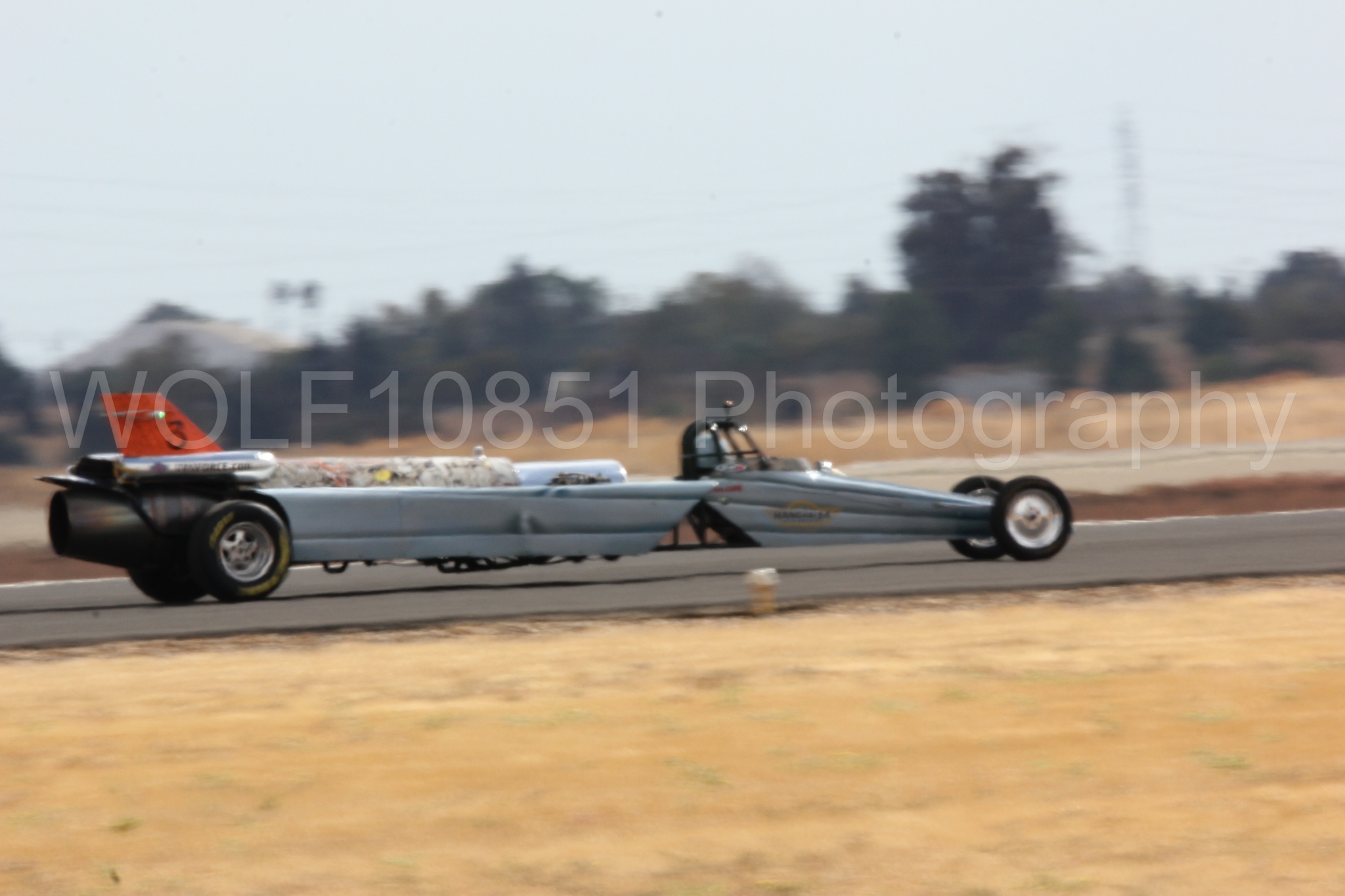 Aviation photography by WOLF10851 featuring Smoke N Thunder Jet Car, Smoke N Thunder, California Capital Airshow 2016.