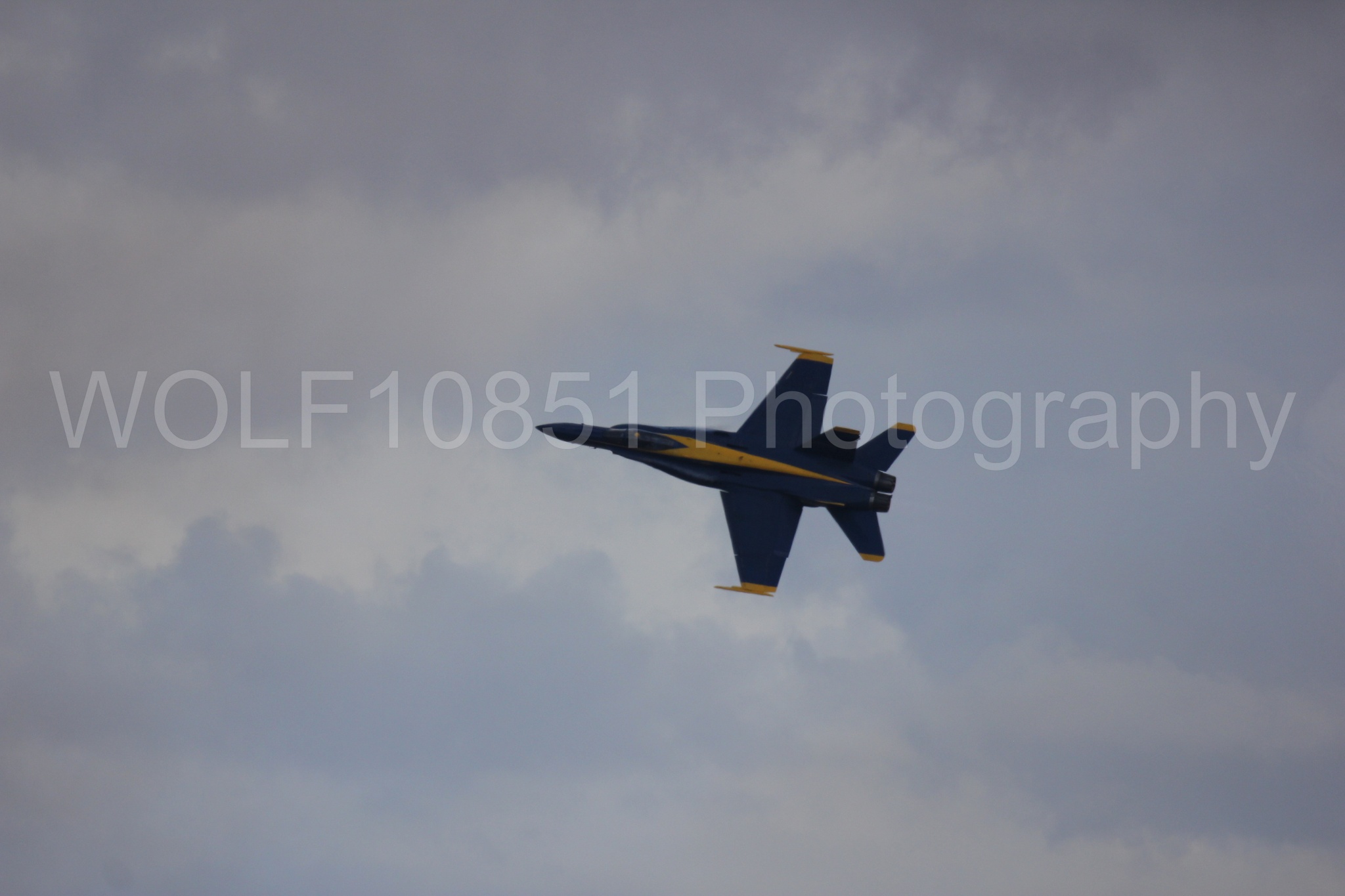 Aviation photography by WOLF10851 featuring F-18 Hornet, Blue Angels, California Capital Airshow 2016, Blue and Gold.