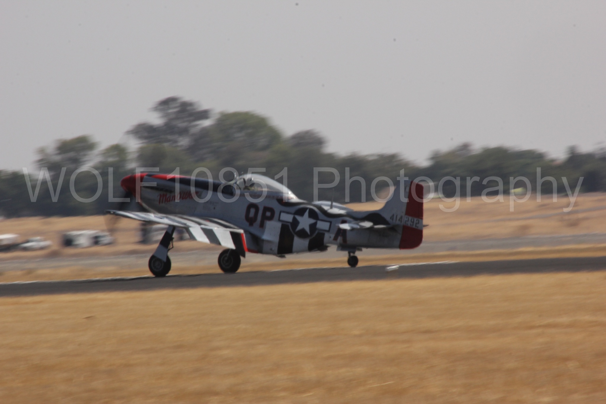 Aviation photography by WOLF10851 featuring P-51 Mustang, ManO'War, California Capital Airshow 2017.
