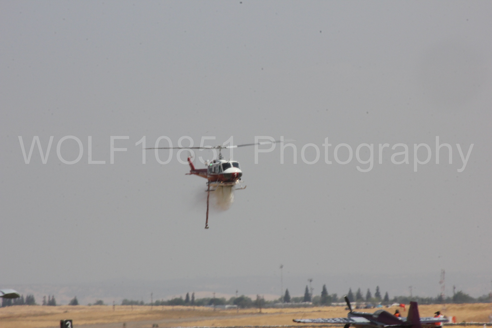 Aviation photography by WOLF10851 featuring Bell UH-1 Iroquois Huey, Sacramento Metro Fire, California Capital Airshow 2017.