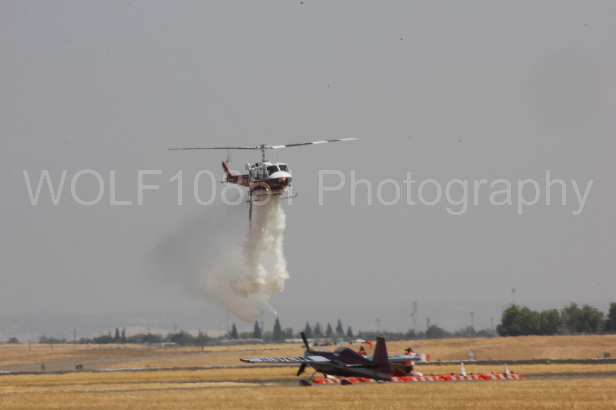 Aviation photography by WOLF10851 featuring Bell UH-1 Iroquois Huey, Sacramento Metro Fire, California Capital Airshow 2017.