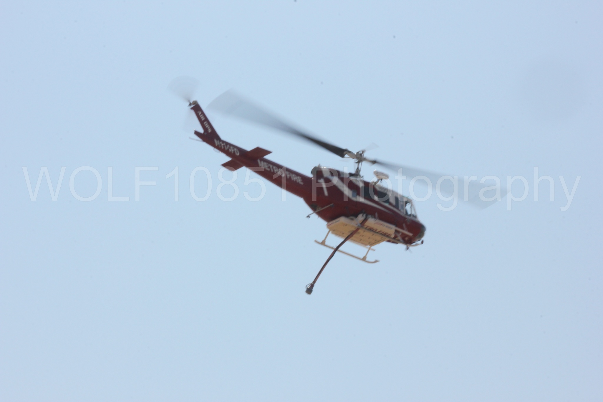 Aviation photography by WOLF10851 featuring Bell UH-1 Iroquois Huey, Sacramento Metro Fire, California Capital Airshow 2017.