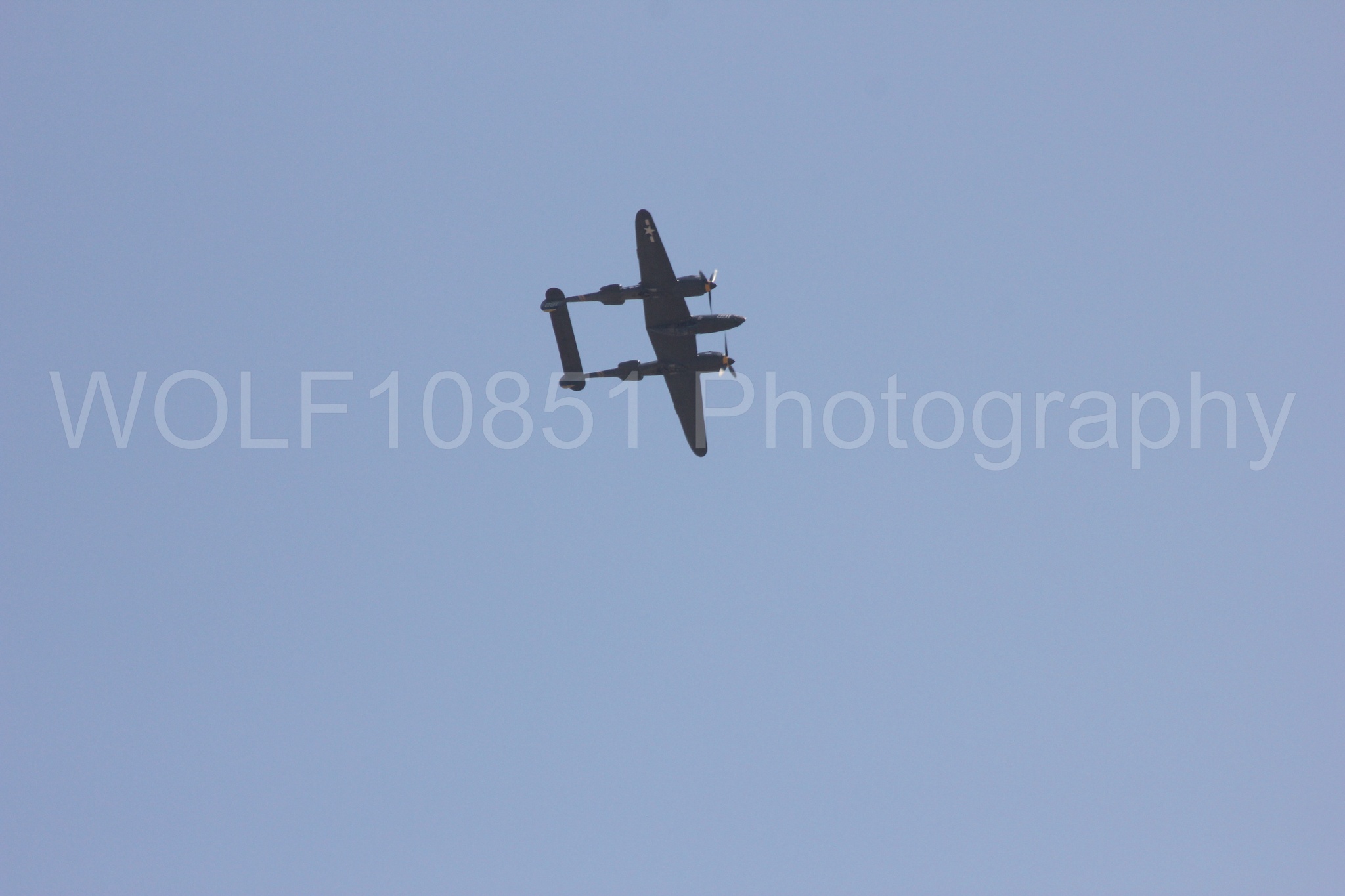 Aviation photography by WOLF10851 featuring P-38 Lightning, 23 Skidoo.