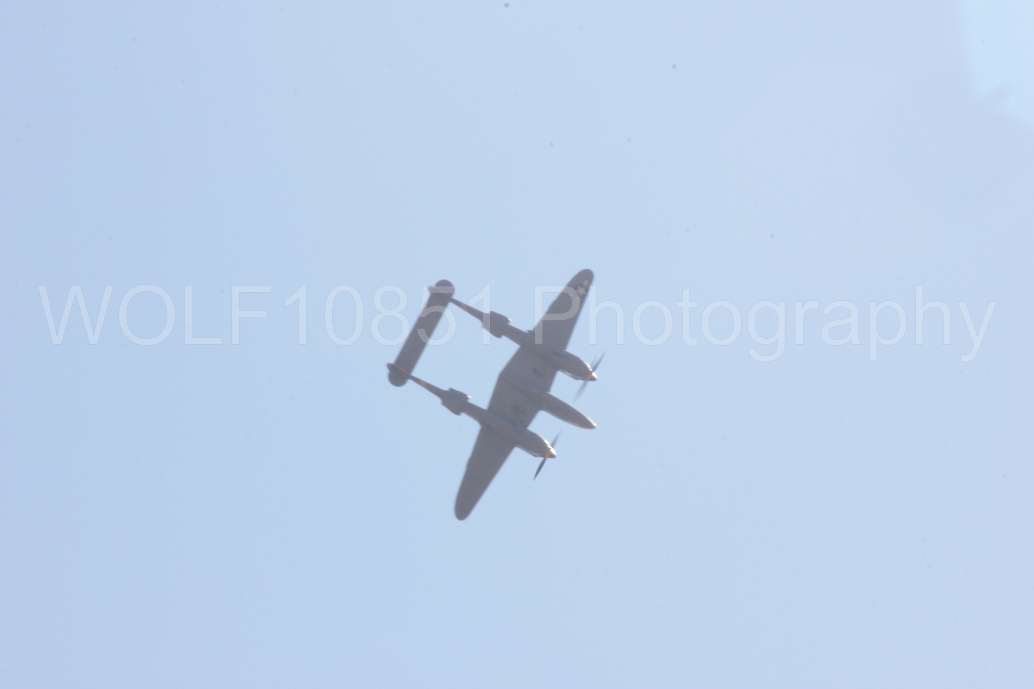 Aviation photography by WOLF10851 featuring P-38 Lightning, 23 Skidoo.