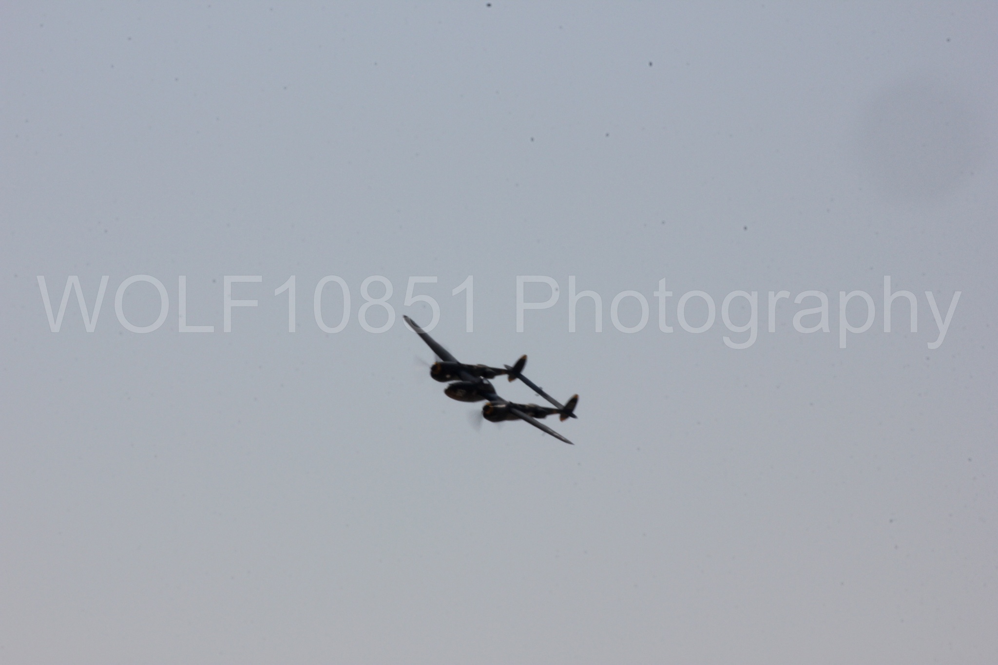 Aviation photography by WOLF10851 featuring P-38 Lightning, 23 Skidoo.