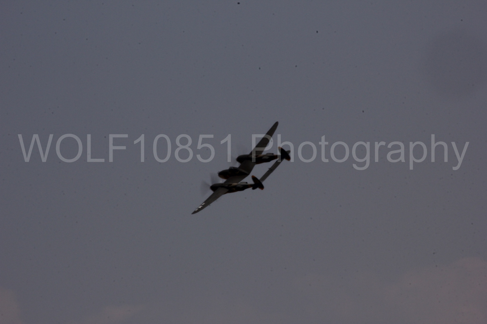 Aviation photography by WOLF10851 featuring P-38 Lightning, 23 Skidoo.