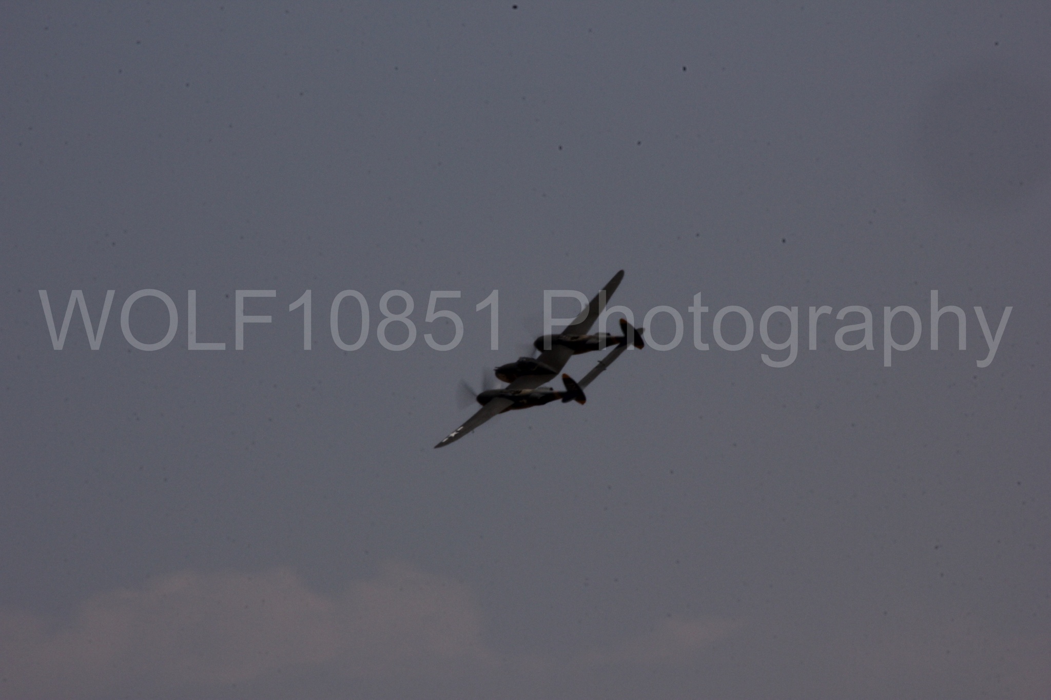 Aviation photography by WOLF10851 featuring P-38 Lightning, 23 Skidoo.