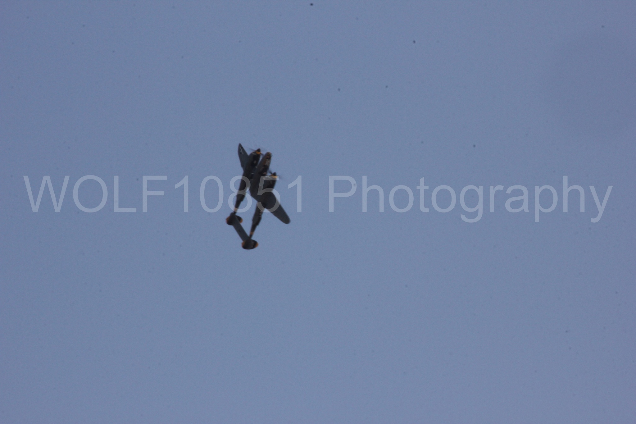 Aviation photography by WOLF10851 featuring P-38 Lightning, 23 Skidoo.
