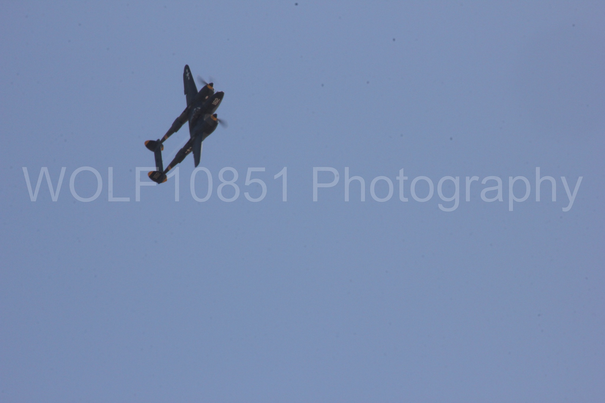 Aviation photography by WOLF10851 featuring P-38 Lightning, 23 Skidoo.