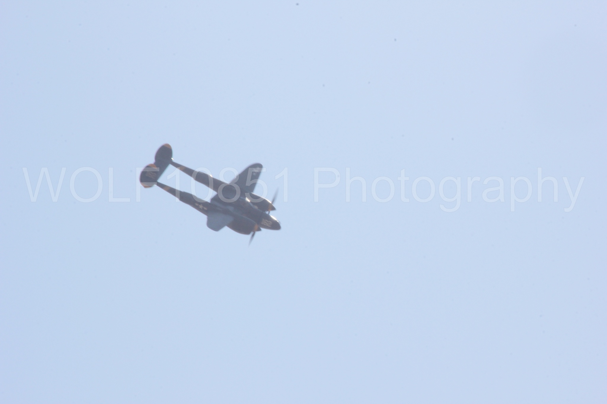 Aviation photography by WOLF10851 featuring P-38 Lightning, 23 Skidoo.