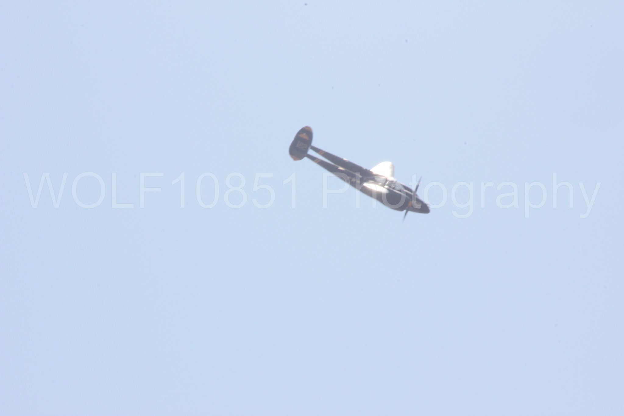 Aviation photography by WOLF10851 featuring P-38 Lightning, 23 Skidoo.