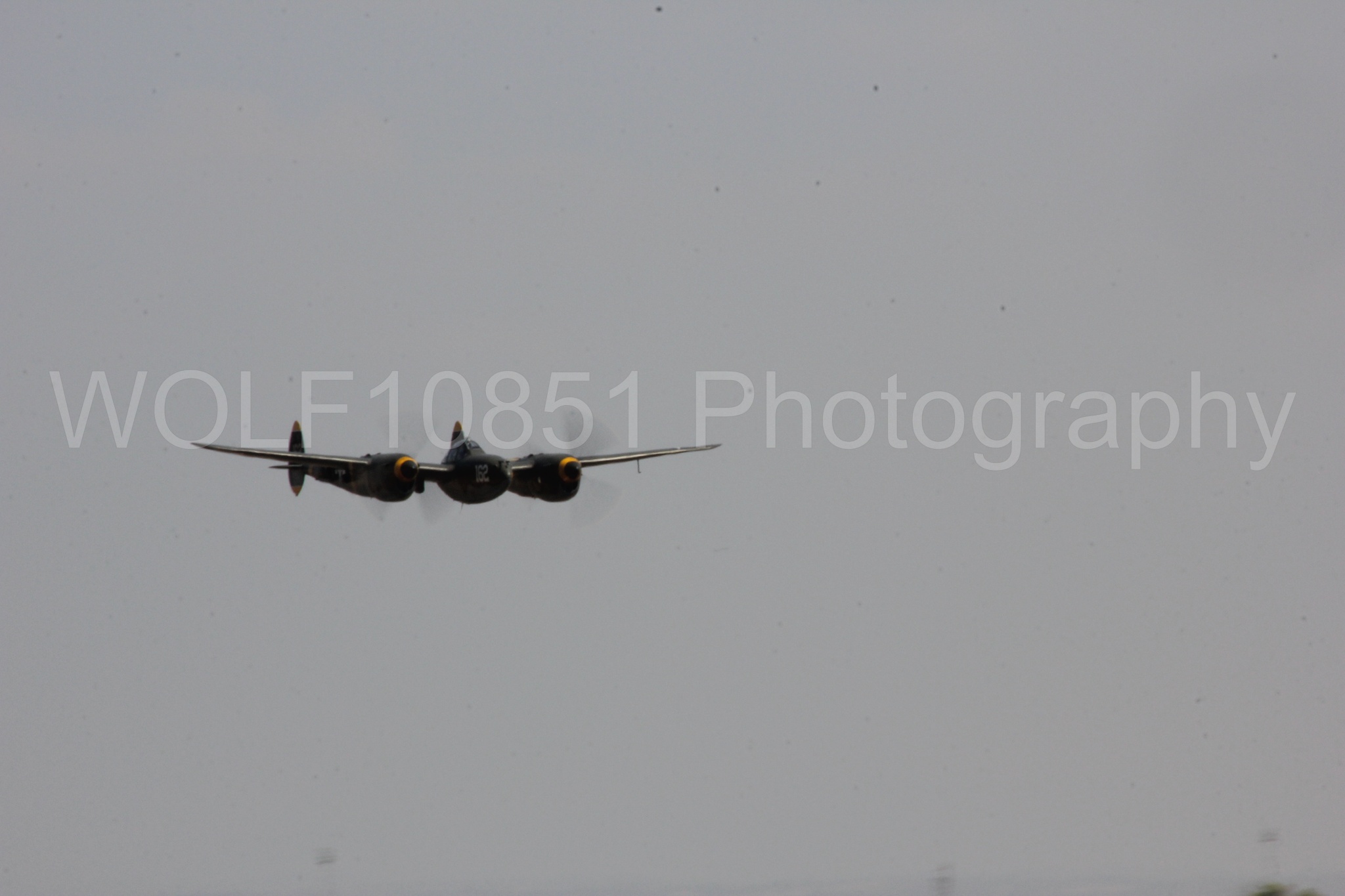 Aviation photography by WOLF10851 featuring P-38 Lightning, 23 Skidoo.