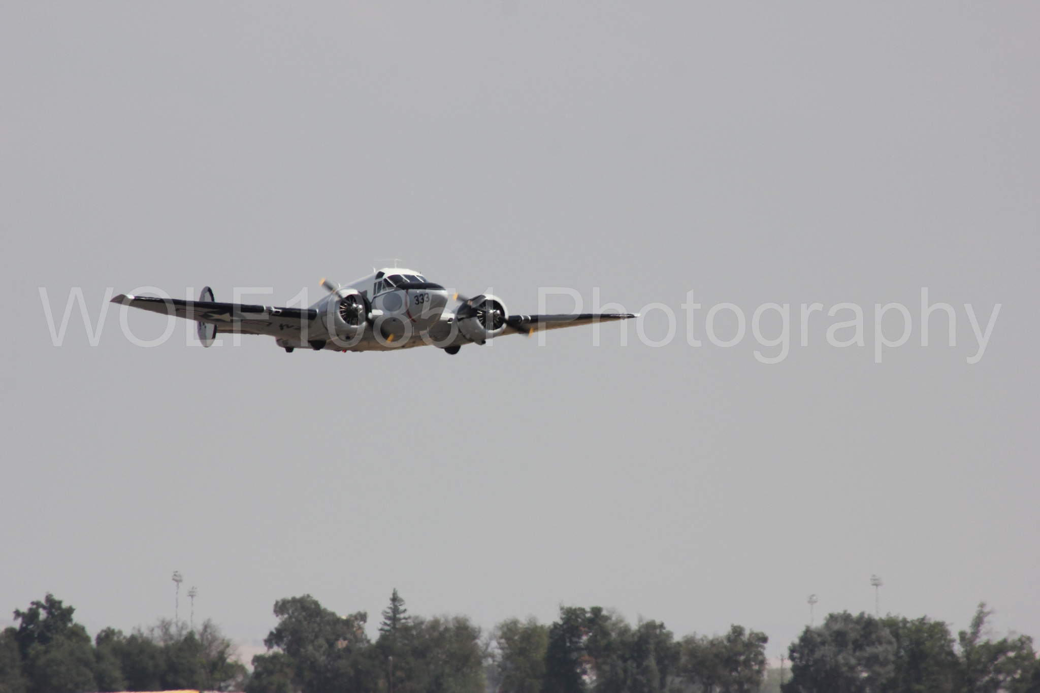 Aviation photography by WOLF10851 featuring California Capital Airshow 2017, Beechcraft Twin Beech 18.