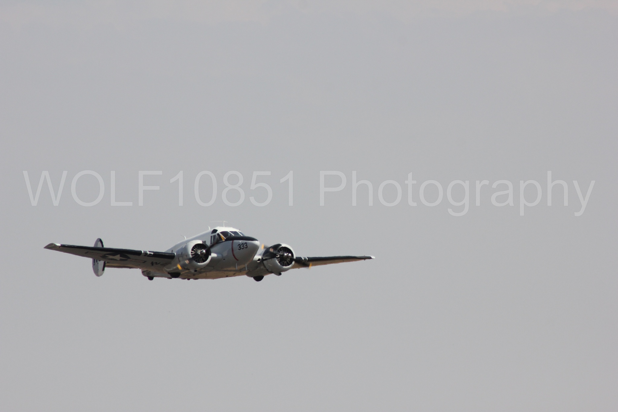 Aviation photography by WOLF10851 featuring California Capital Airshow 2017, Beechcraft Twin Beech 18.