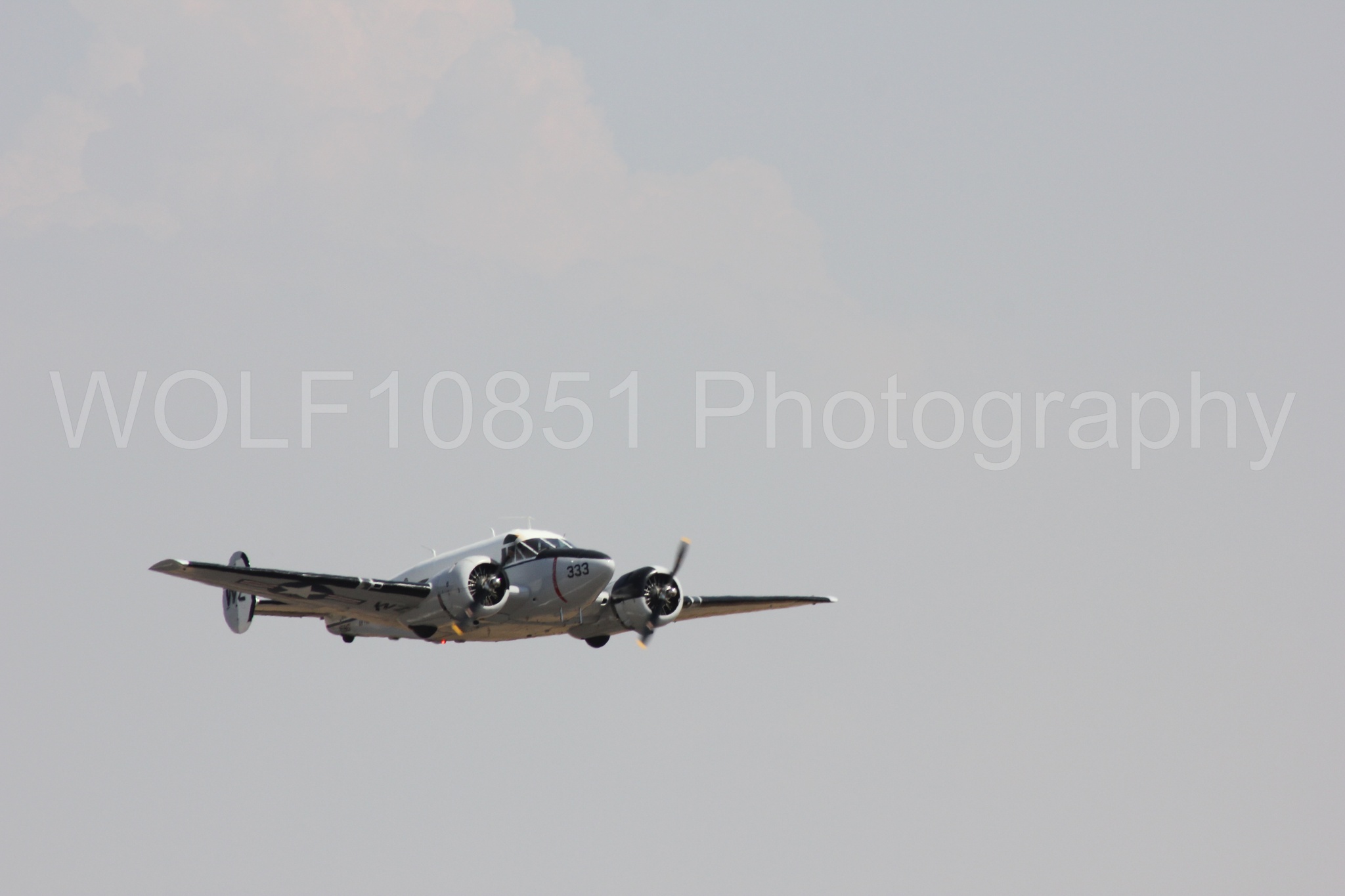 Aviation photography by WOLF10851 featuring California Capital Airshow 2017, Beechcraft Twin Beech 18.