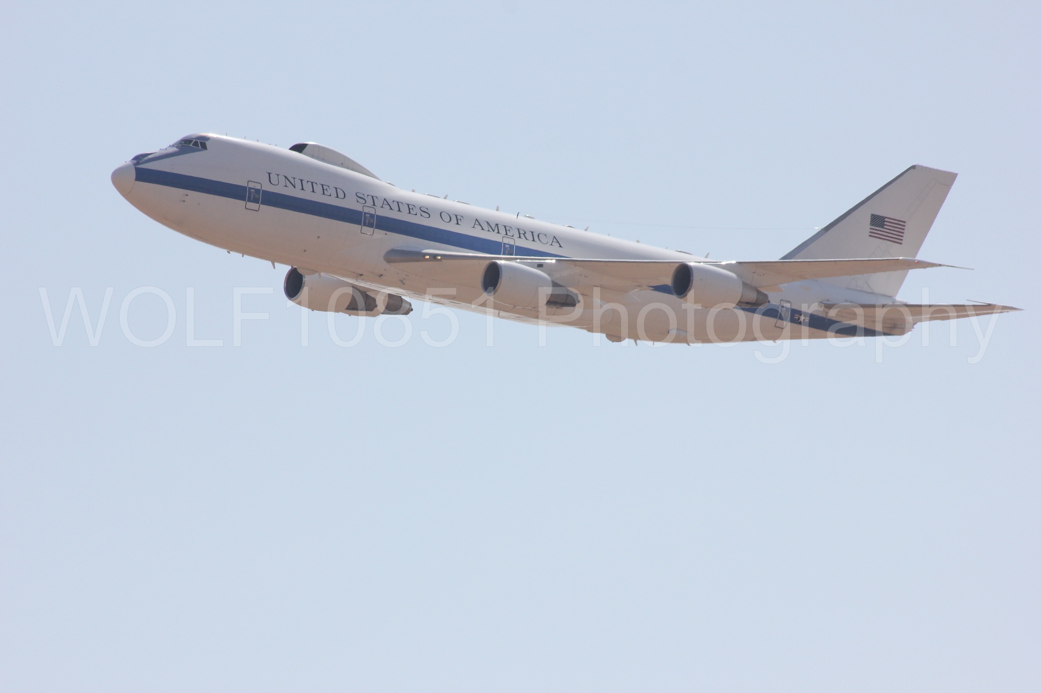 Aviation photography by WOLF10851 featuring Featured, California Capital Airshow 2017, E-4B Nightwatch, Rare & Historic.