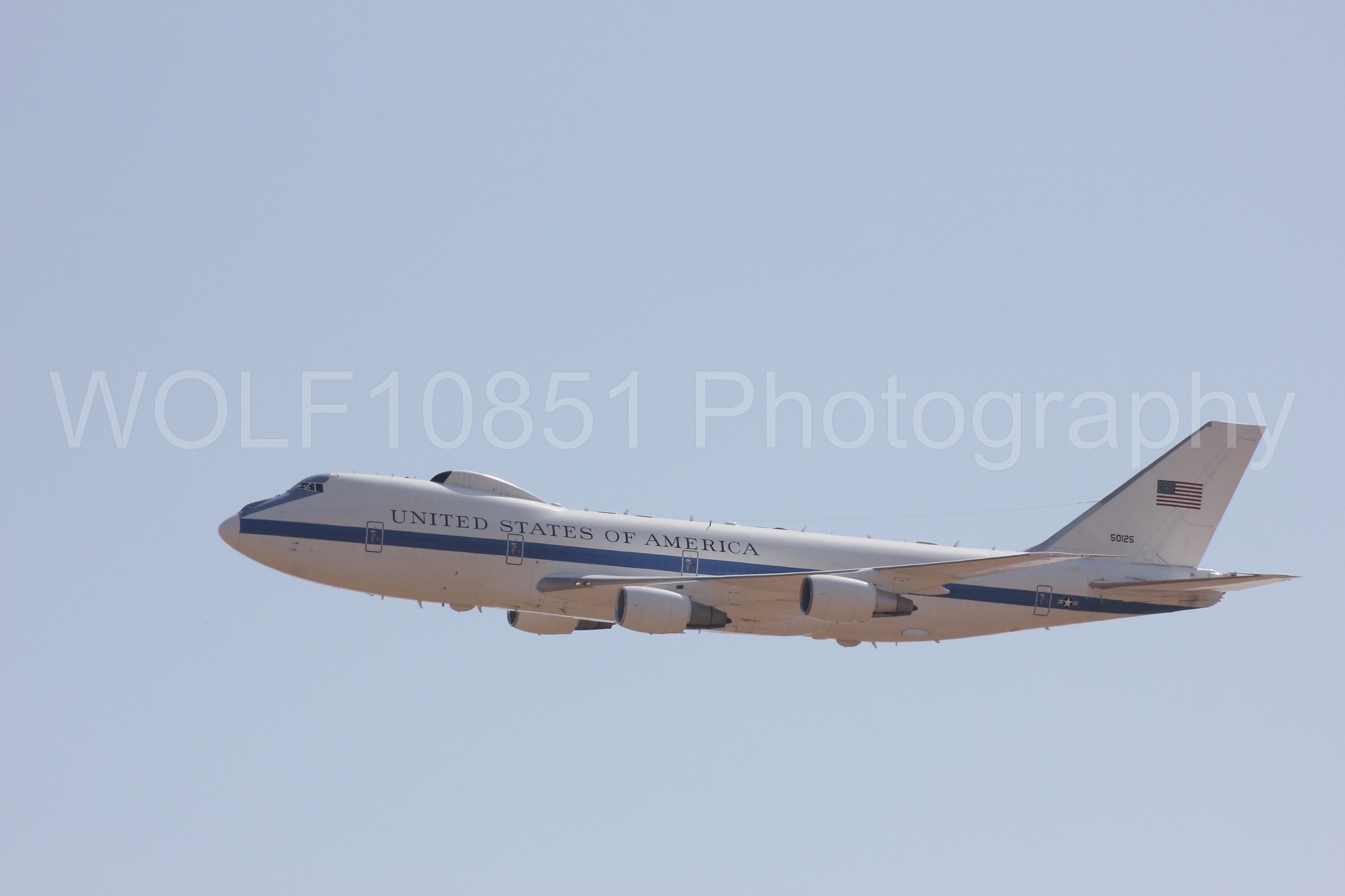 Aviation photography by WOLF10851 featuring California Capital Airshow 2017, E-4B Nightwatch.