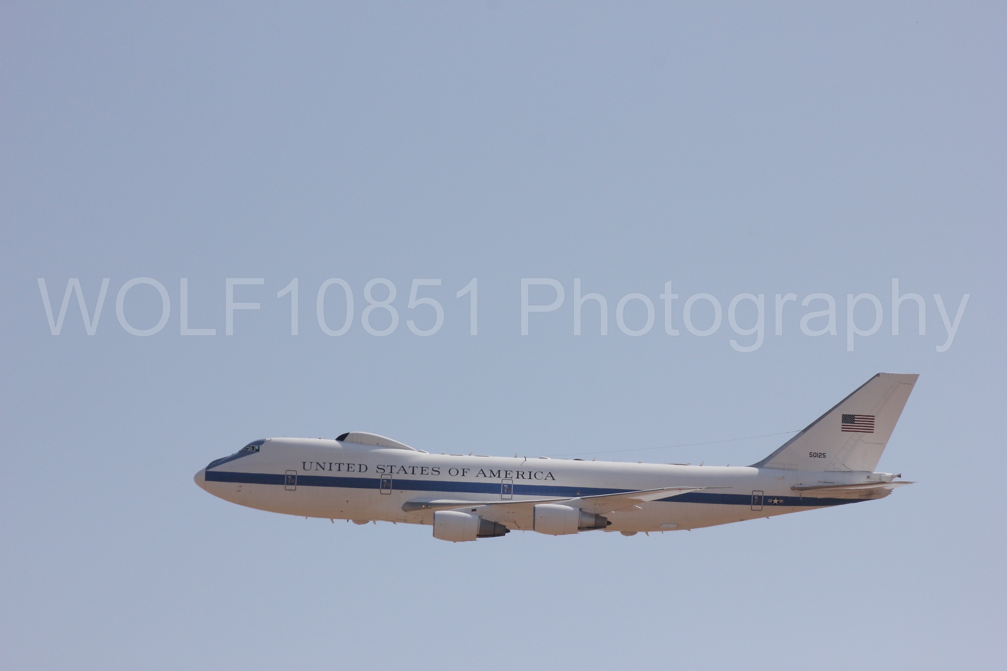 Aviation photography by WOLF10851 featuring California Capital Airshow 2017, E-4B Nightwatch.
