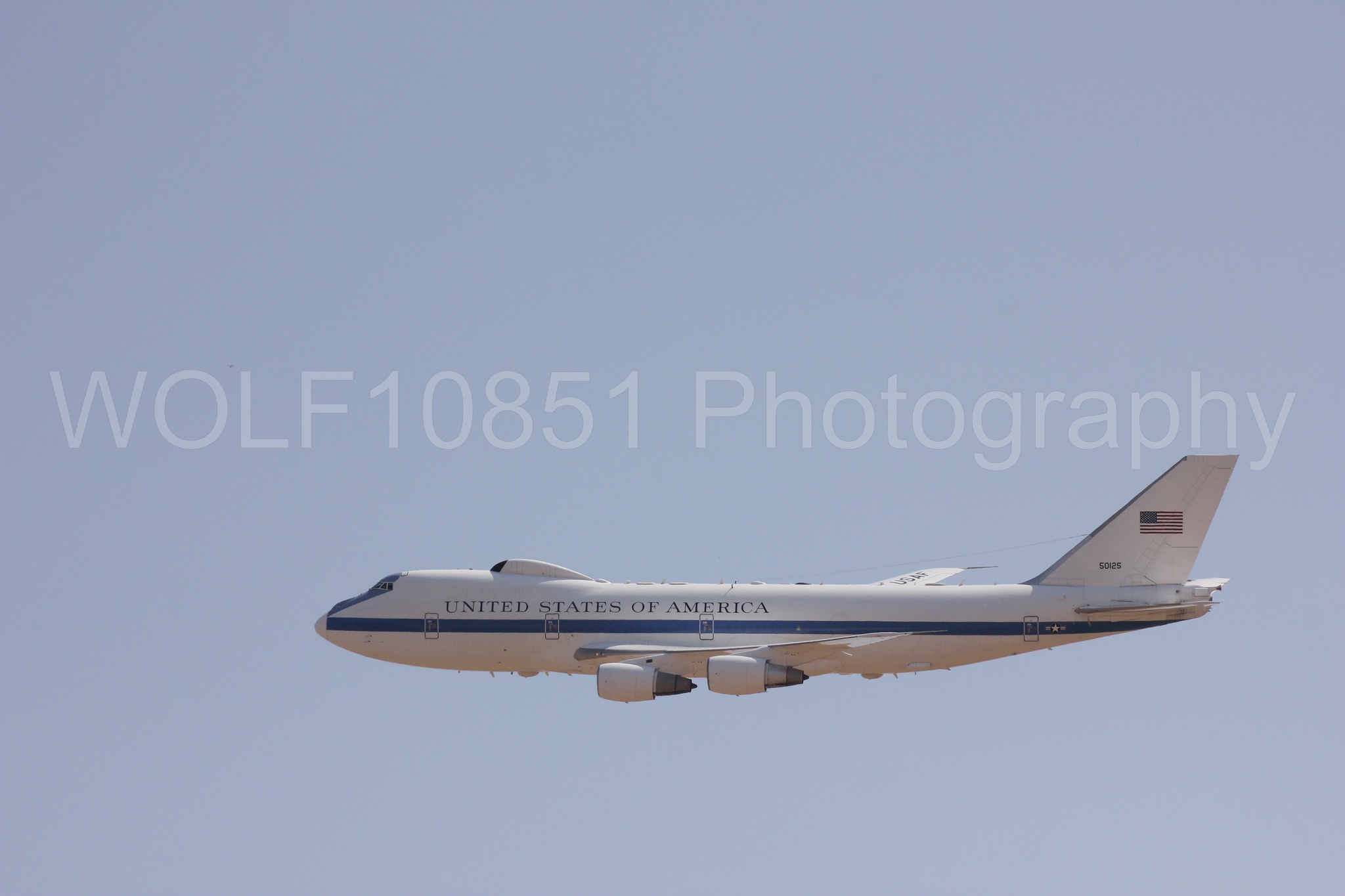 Aviation photography by WOLF10851 featuring California Capital Airshow 2017, E-4B Nightwatch.