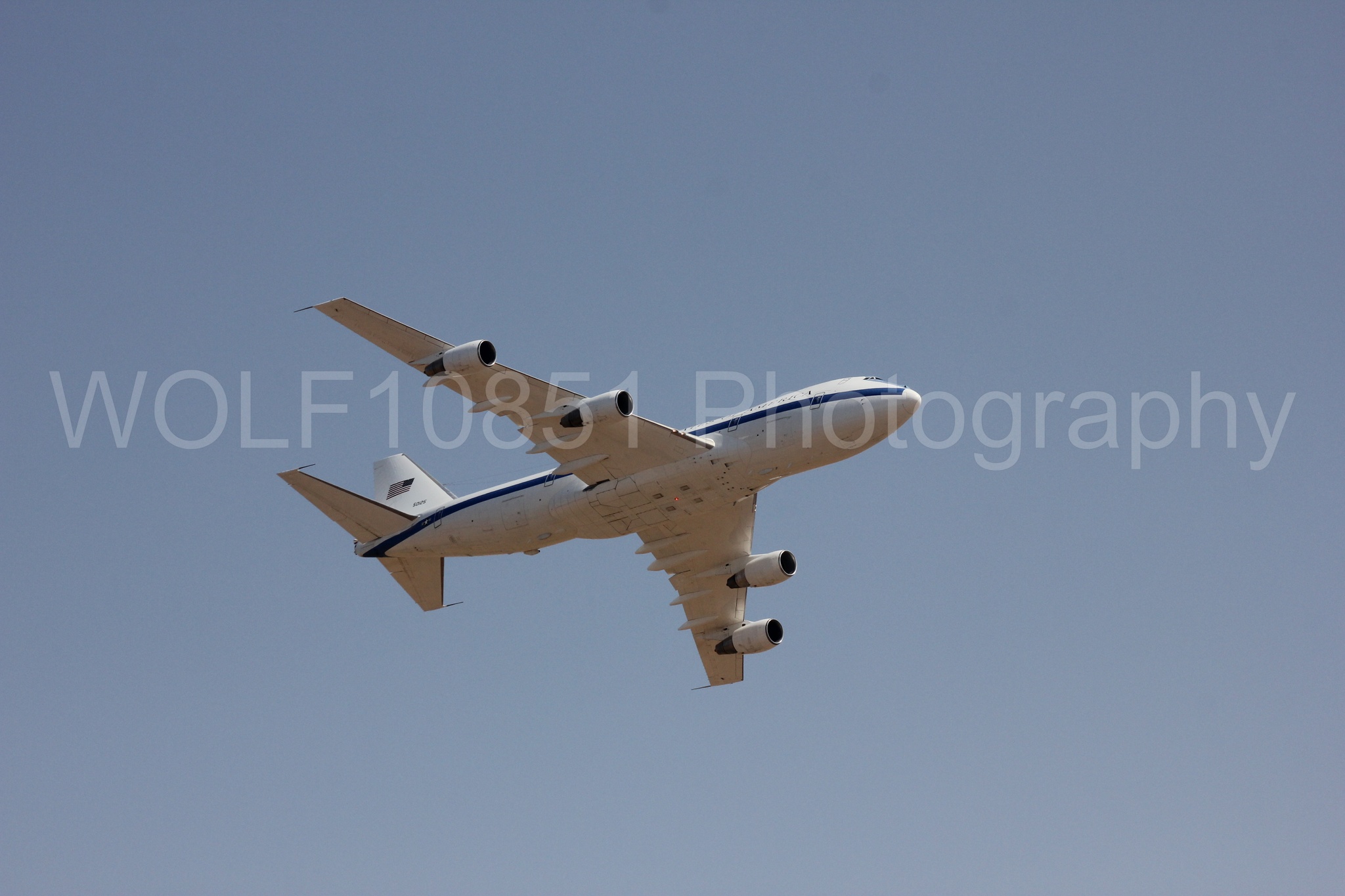 Aviation photography by WOLF10851 featuring California Capital Airshow 2017, E-4B Nightwatch.