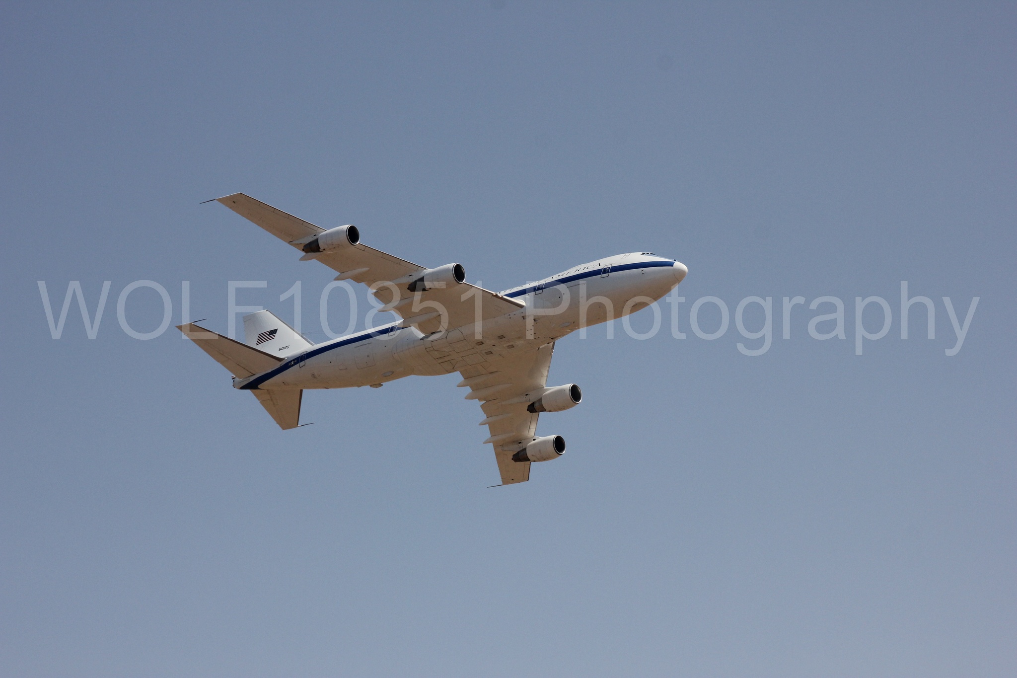 Aviation photography by WOLF10851 featuring California Capital Airshow 2017, E-4B Nightwatch.