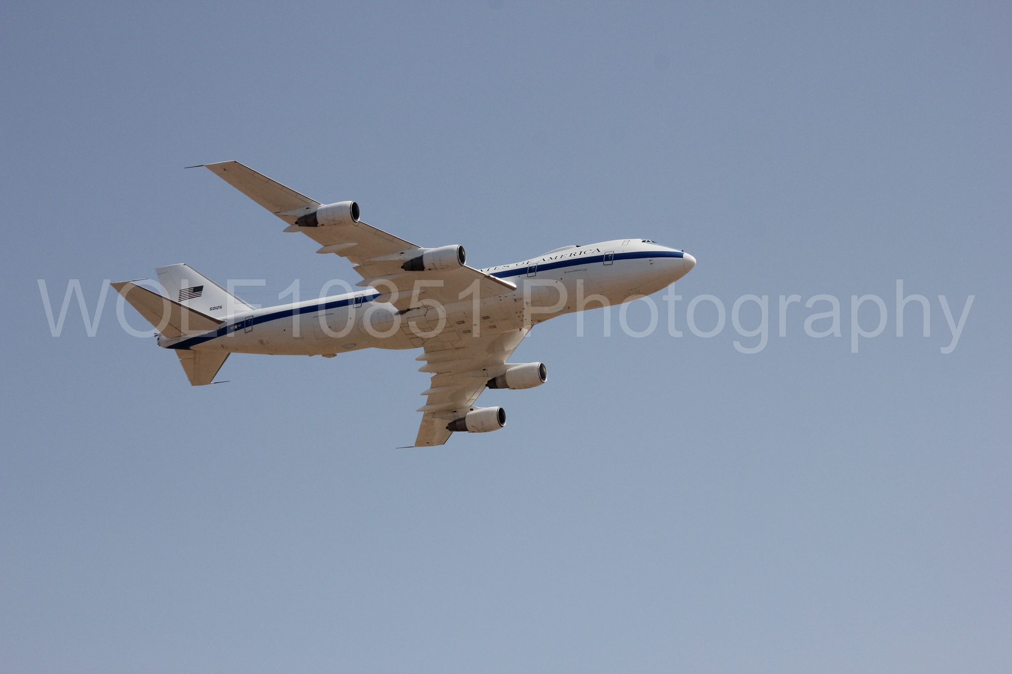 Aviation photography by WOLF10851 featuring California Capital Airshow 2017, E-4B Nightwatch.