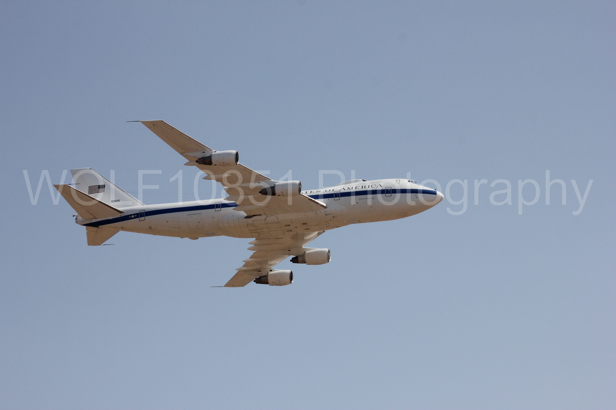 Aviation photography by WOLF10851 featuring California Capital Airshow 2017, E-4B Nightwatch.