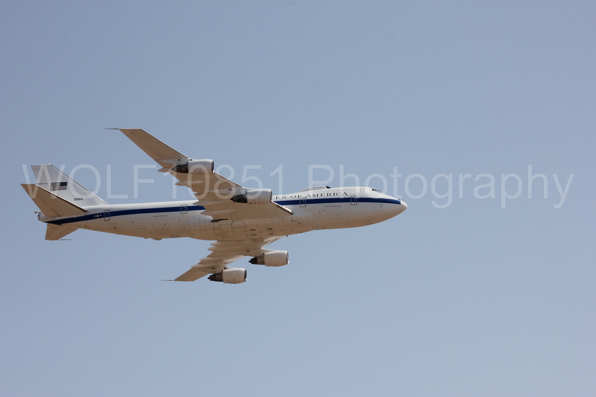 Aviation photography by WOLF10851 featuring California Capital Airshow 2017, E-4B Nightwatch.
