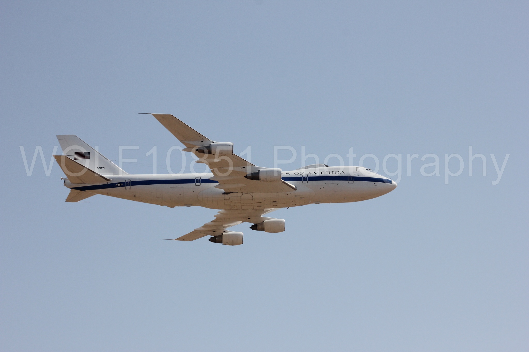 Aviation photography by WOLF10851 featuring California Capital Airshow 2017, E-4B Nightwatch.