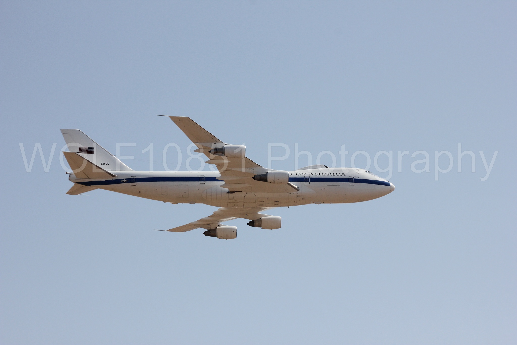 Aviation photography by WOLF10851 featuring California Capital Airshow 2017, E-4B Nightwatch.