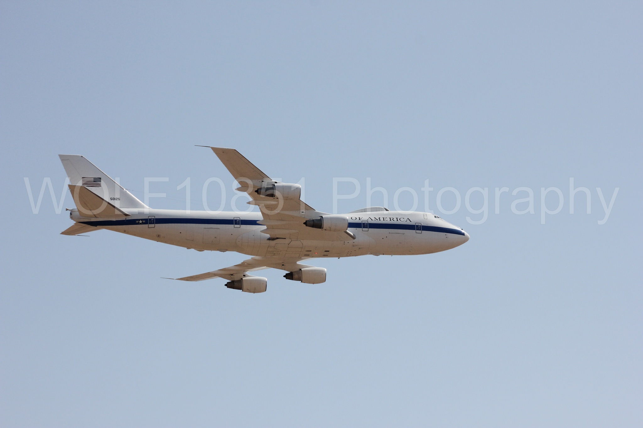 Aviation photography by WOLF10851 featuring California Capital Airshow 2017, E-4B Nightwatch.